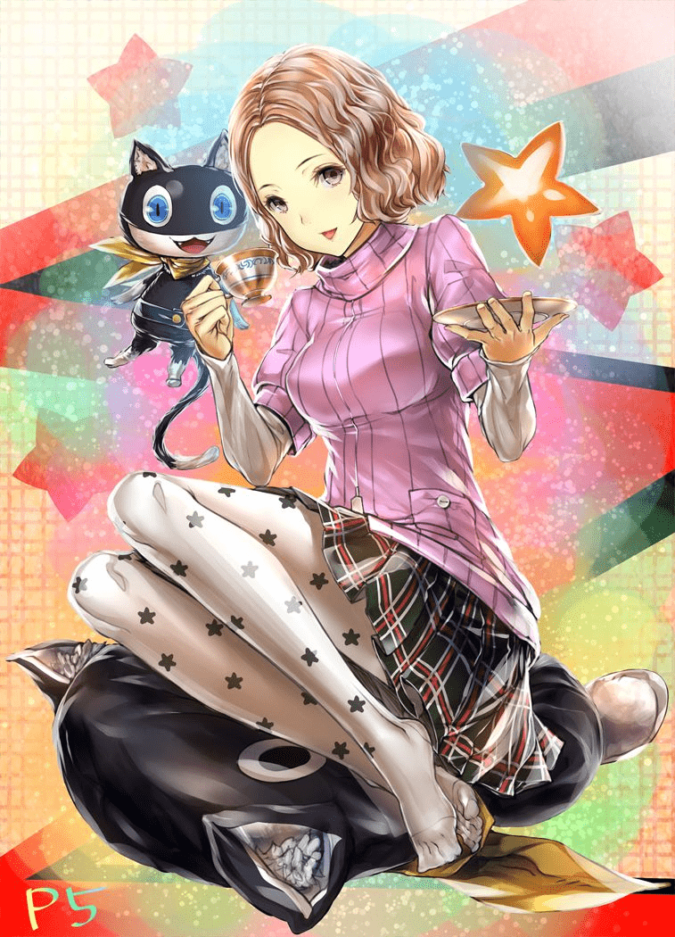 757x1050 Haru Okumura Wallpaper. Persona 5 anime, Persona Persona