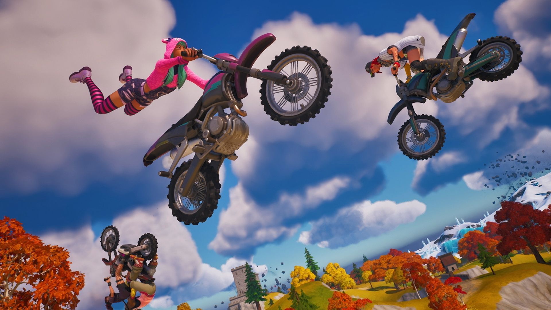 1920x1080 Fnbr.co On X: #Fortnite News Update: Trail Thrasher Dirt Bike Take To The Trail And Leave The Opposition In The Dust. Master Acrobatic Feats And Dominate Off Road With The Trail Thrasher Dirt