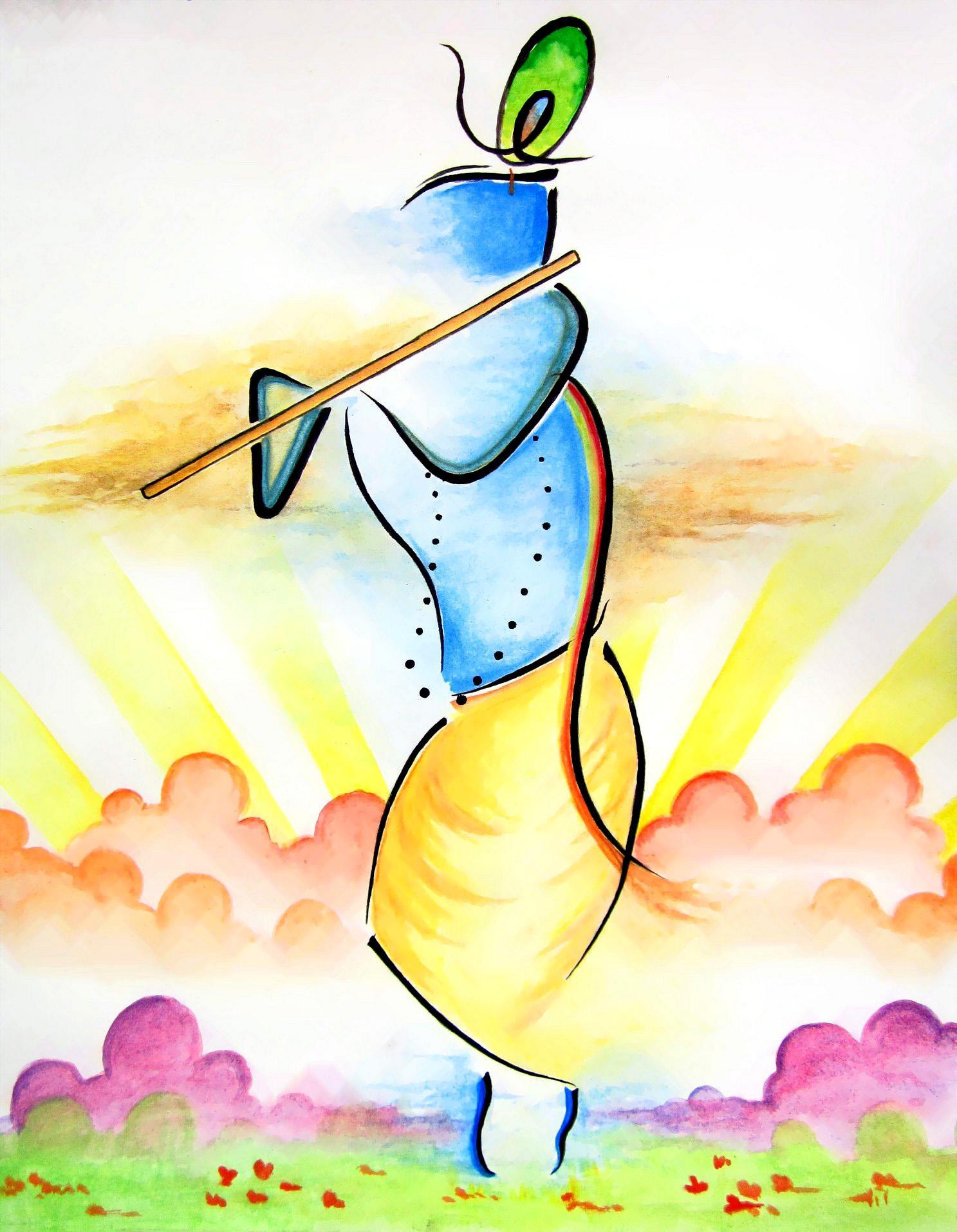 Animated Krishna Wallpapers - Top Những Hình Ảnh Đẹp
