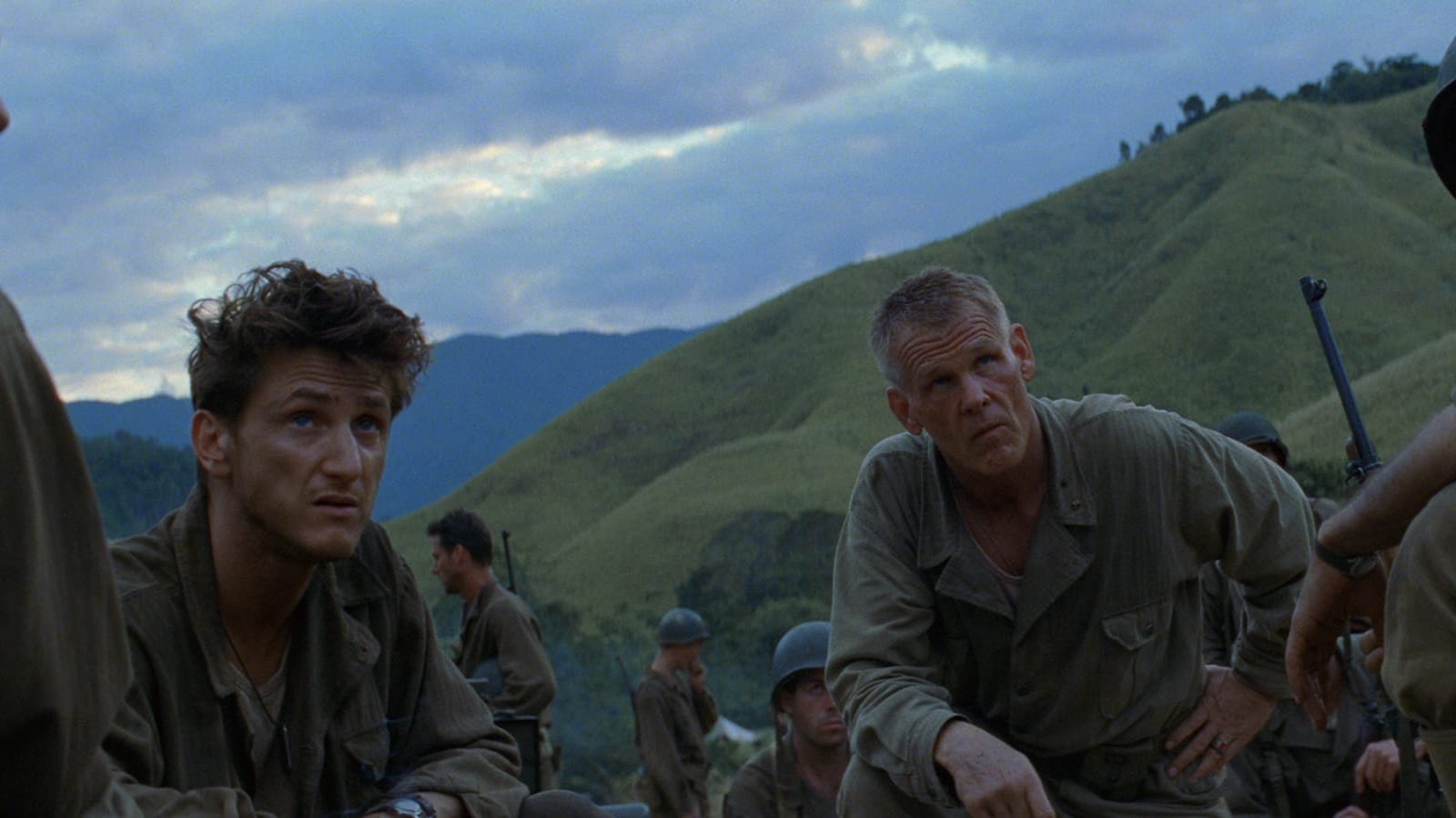 1600x900 The Thin Red Line Playing In Theater