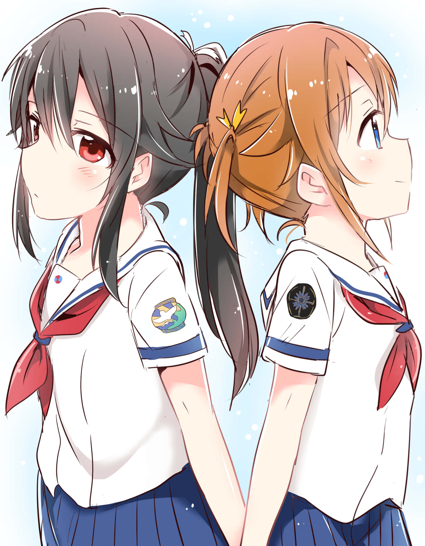 1400x1800 Download Sail Away to New Adventures with High School Fleet Wallpaper