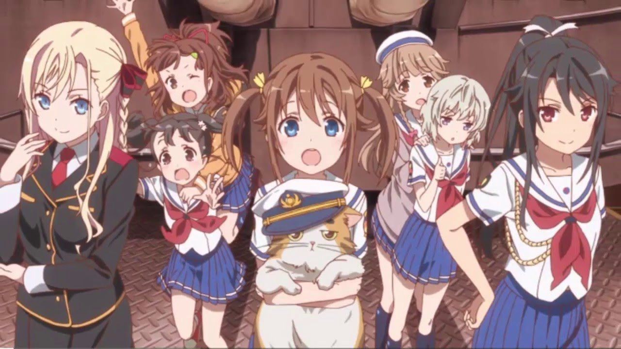 1280x720 Lord Sylph's Movie, Game, And Anime Reviews! High School Fleet
