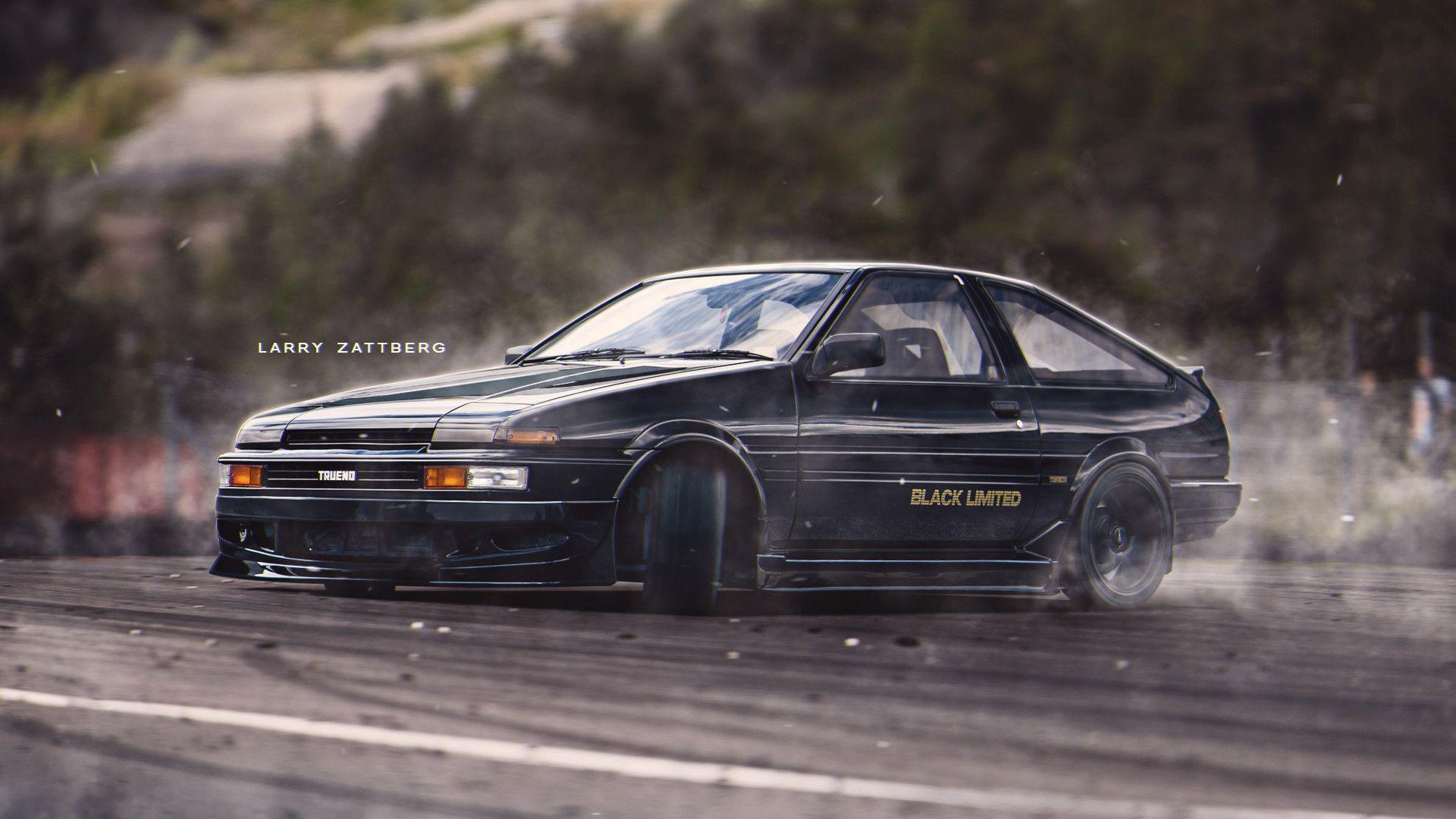 TOYOTA TRUENO. Car , Art cars, Jdm , AE86 Trueno HD phone wallpaper | Pxfuel