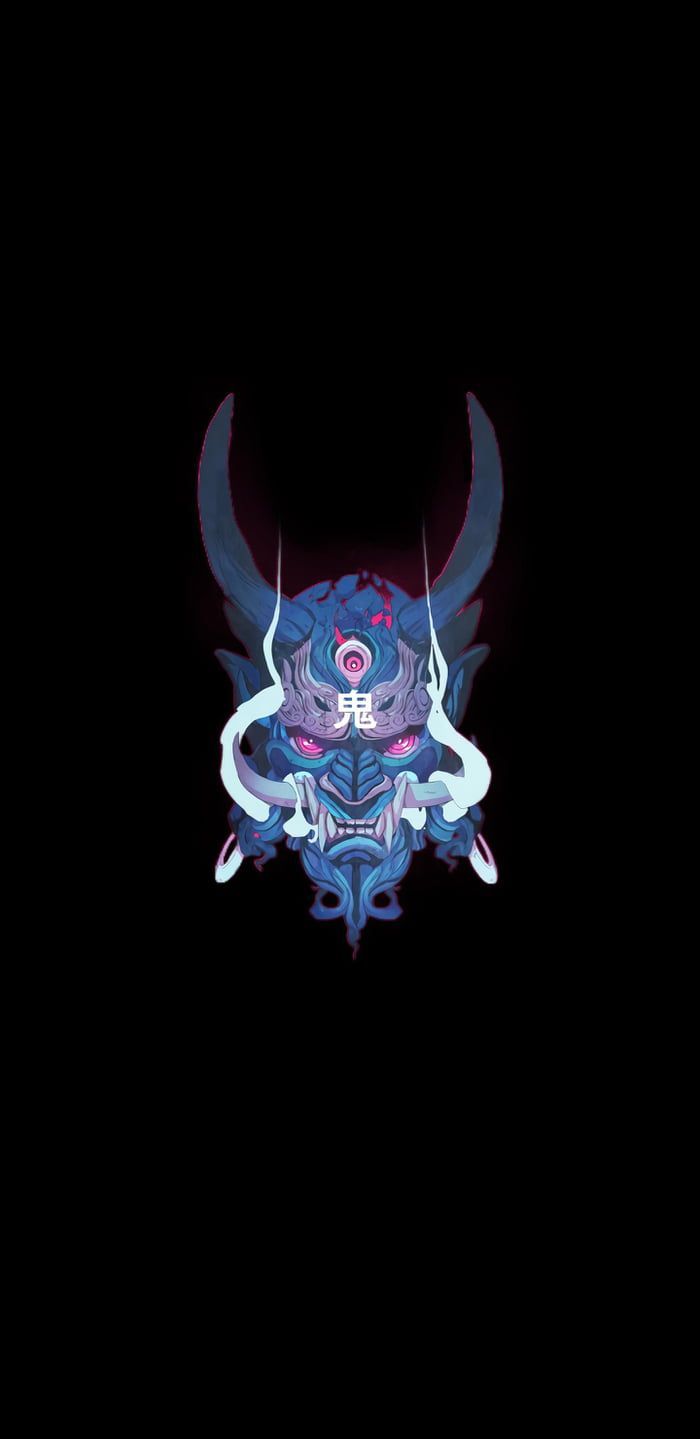 700x1439 Oni Demon Wallpaper