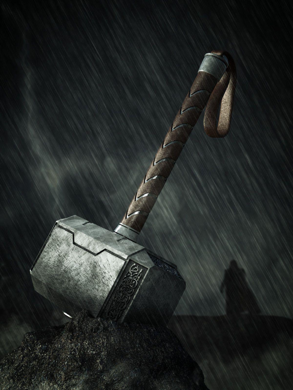 Thor Hammer Iphone Wallpapers - Top Free Thor Hammer Iphone Backgrounds -  WallpaperAccess