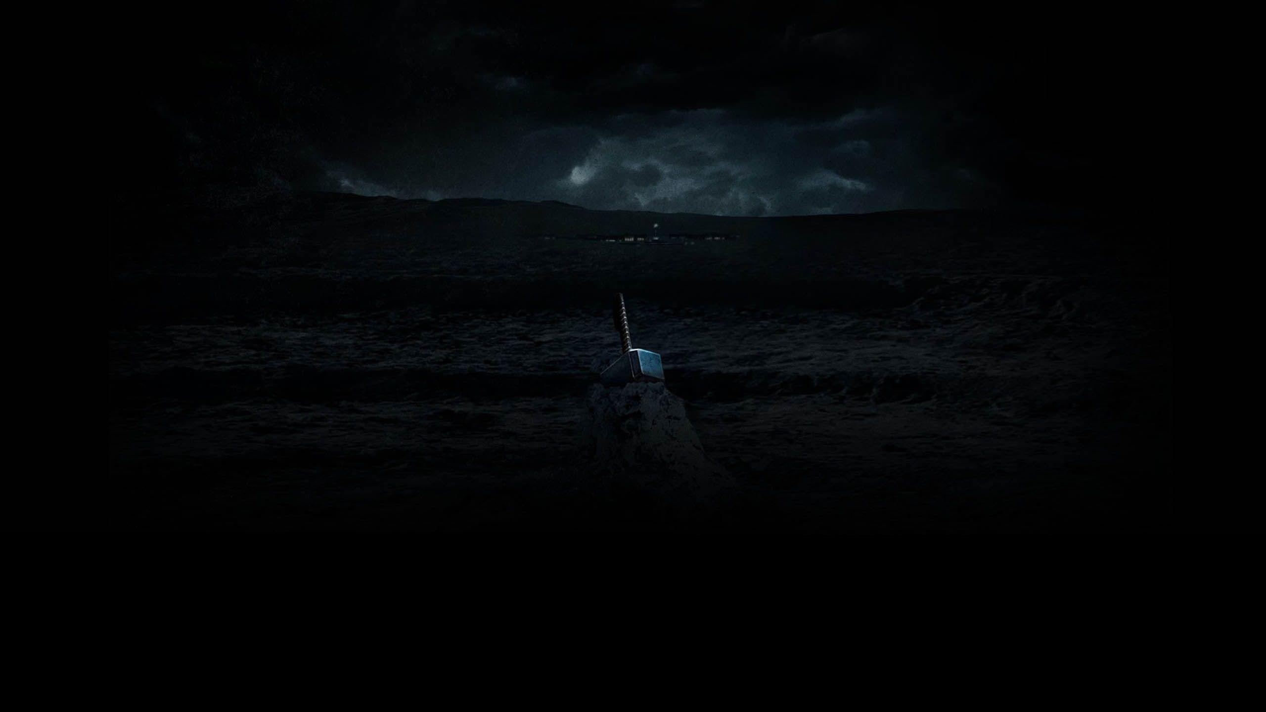 2560x1440 Thor Hammer HD Wallpaper