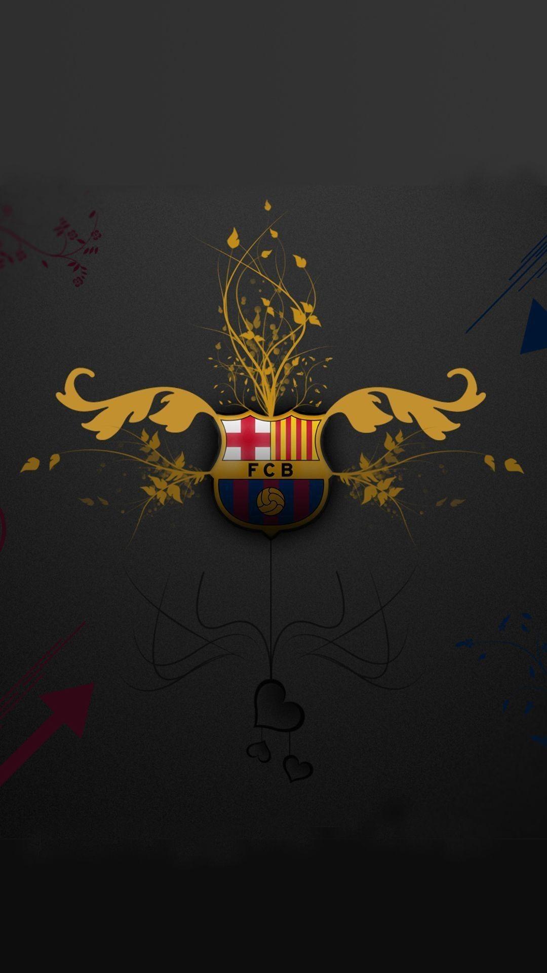 1080x1920 Fc Barcelona Logo Wallpaper background picture