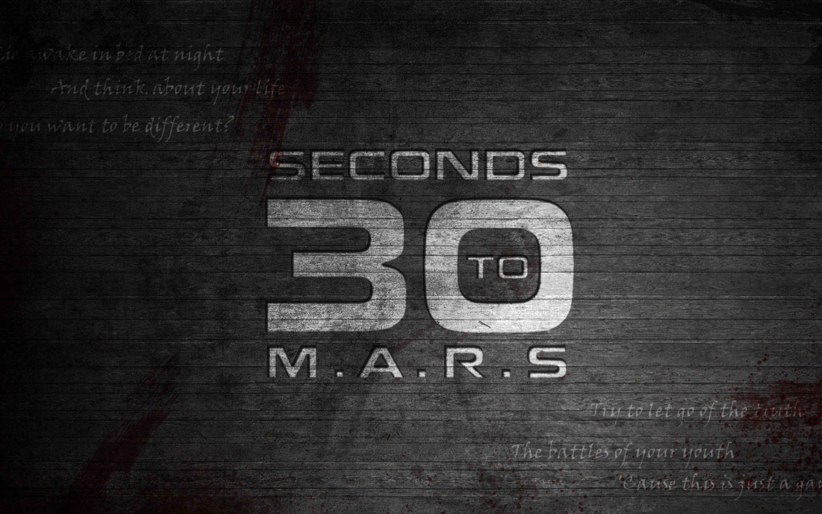 2880x1800 Music Thirty Seconds to Mars HD Wallpaper