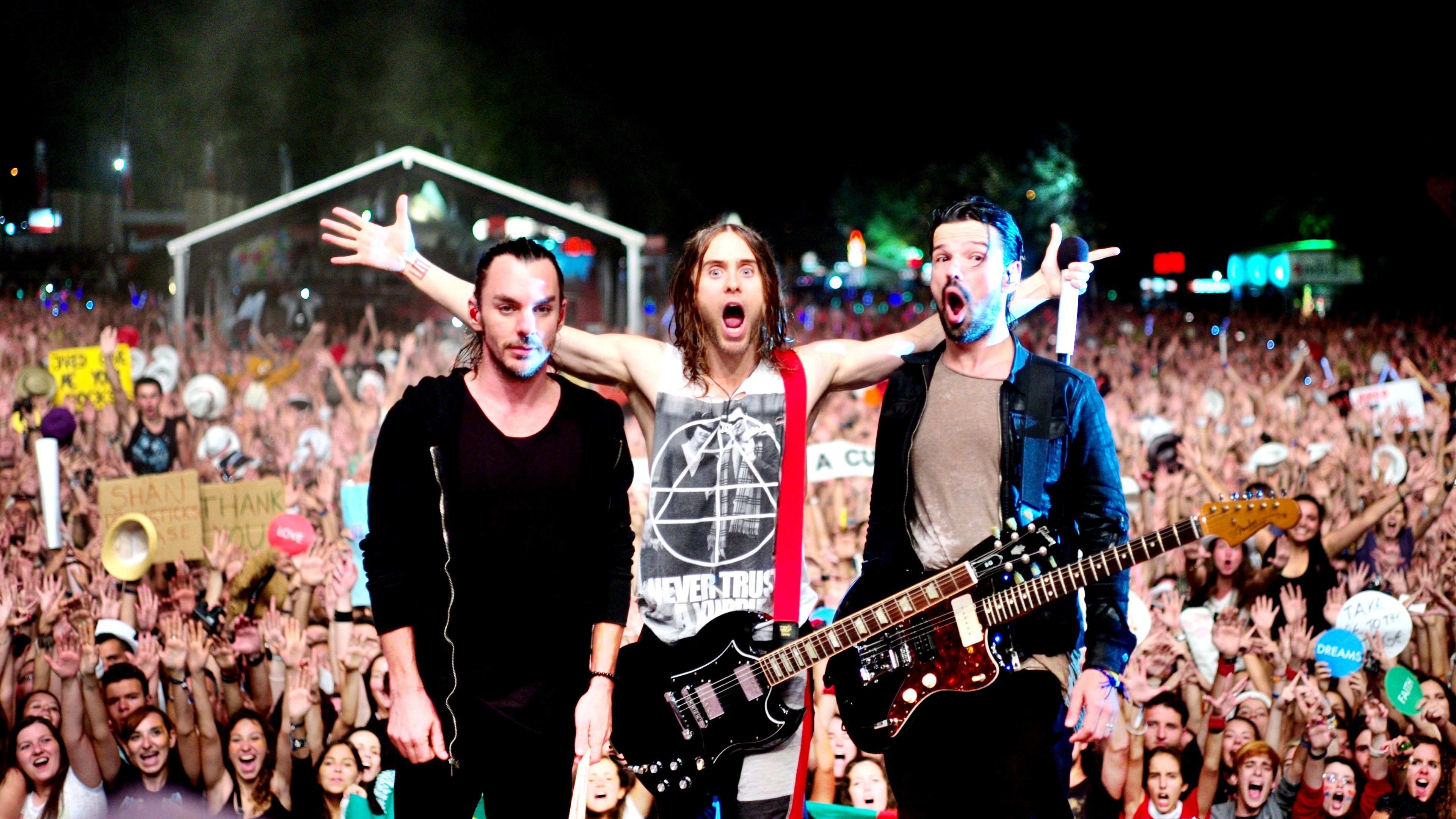 3840x2160 Music Thirty Seconds to Mars 4k Ultra HD Wallpaper