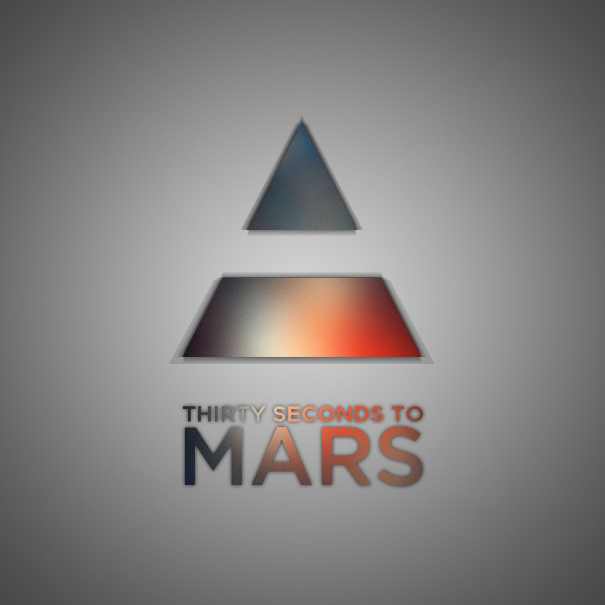 2048x2048 Thirty Seconds To Mars Logo Wallpaper for iPad 3