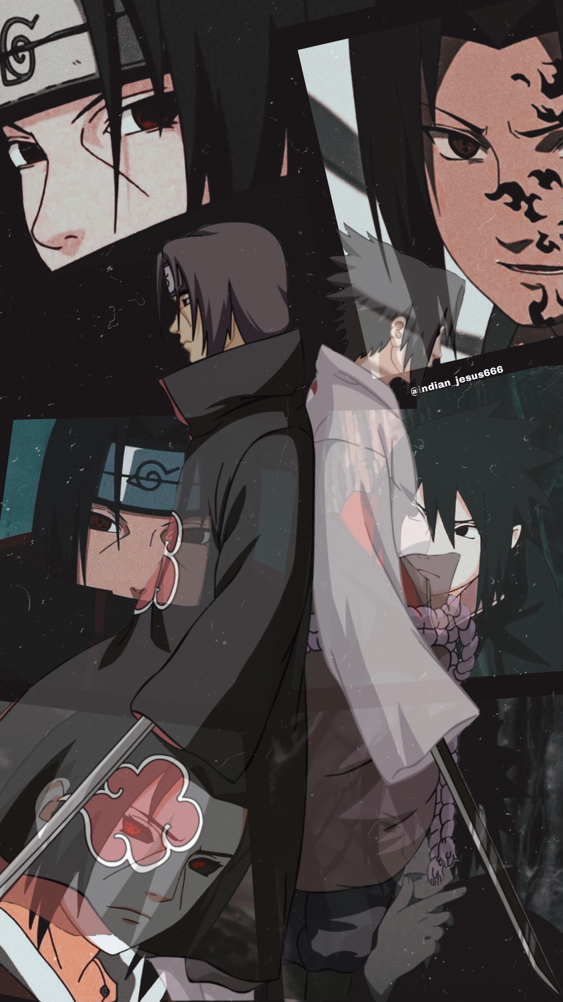 1948x3463 I made a Sasuke Vs Itachi Wallpaper