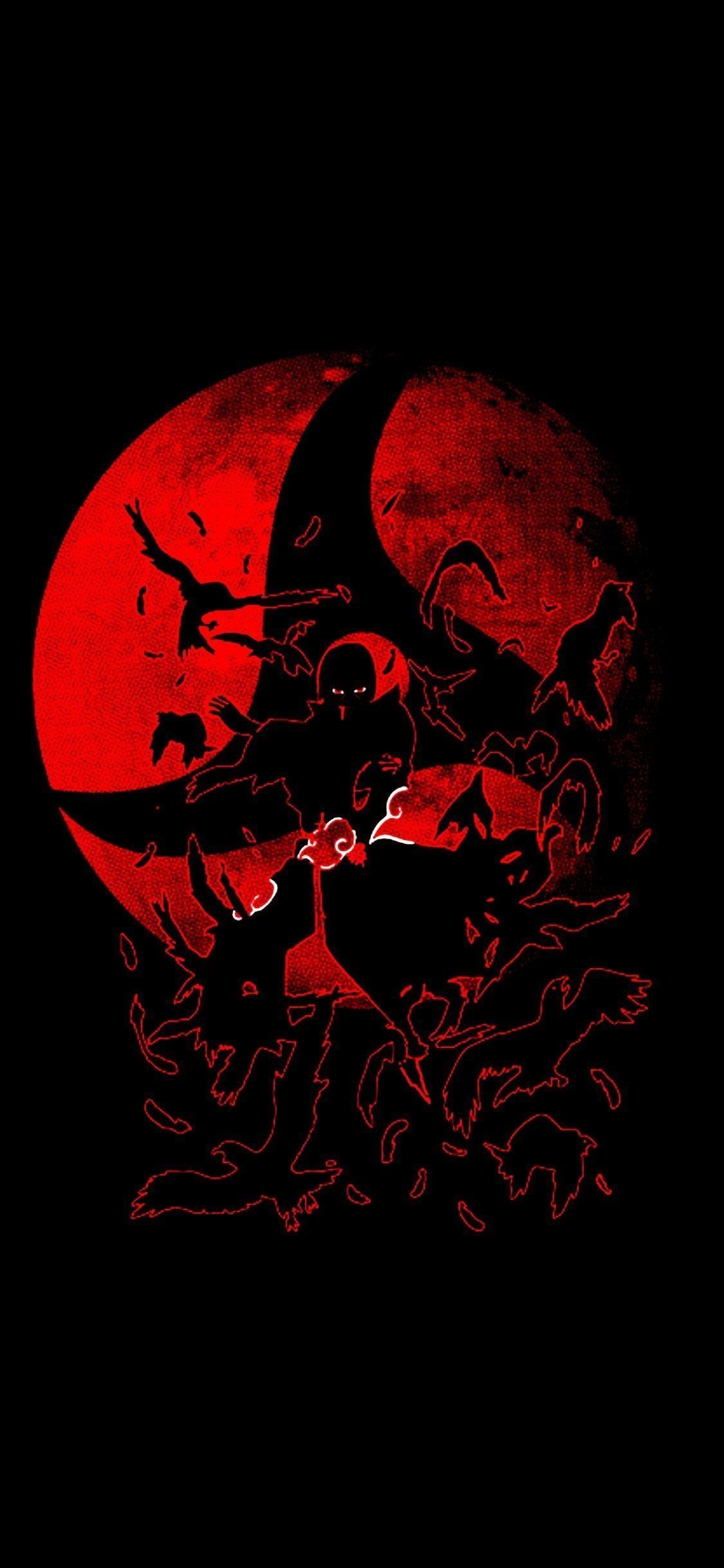 1125x2436 Itachi Sharingan Wallpaper Download