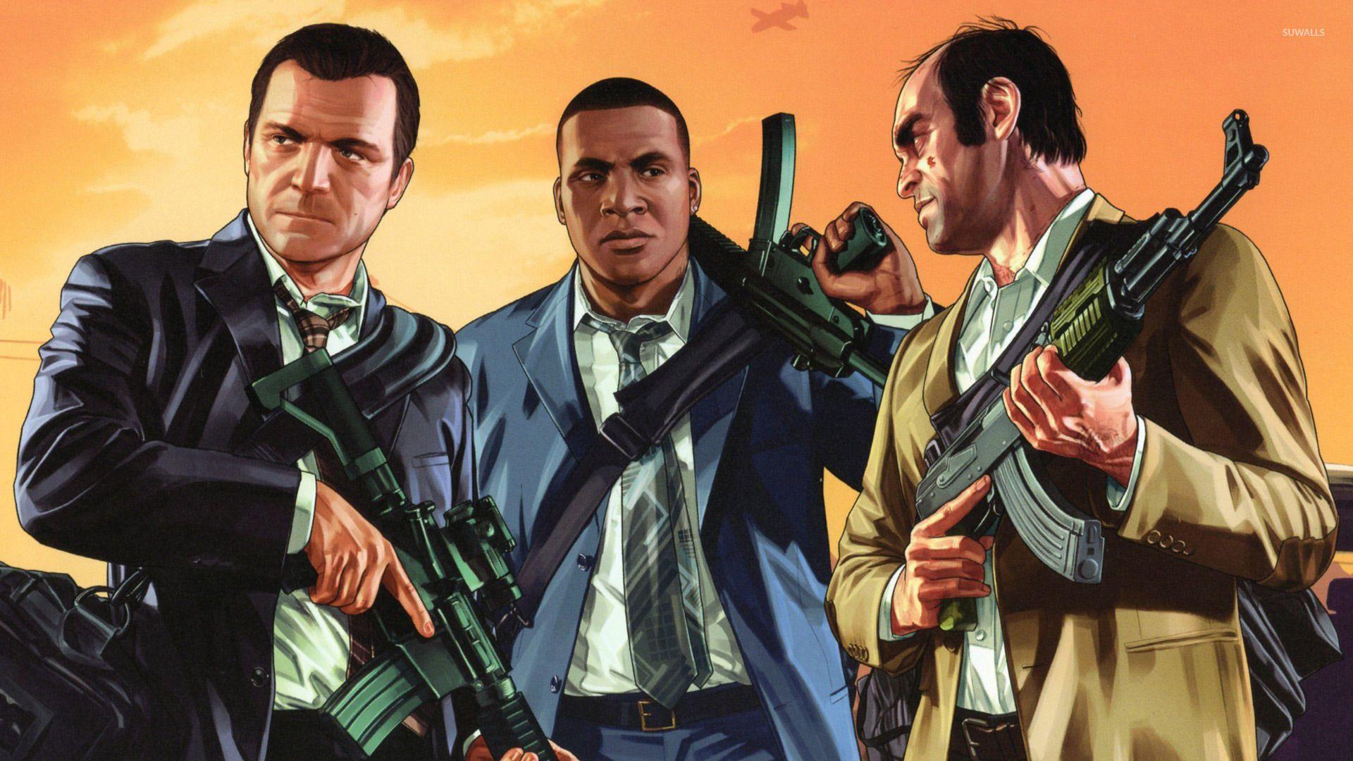 1920x1080 Grand Theft Auto V [10] hình nền - hình nền trò chơi