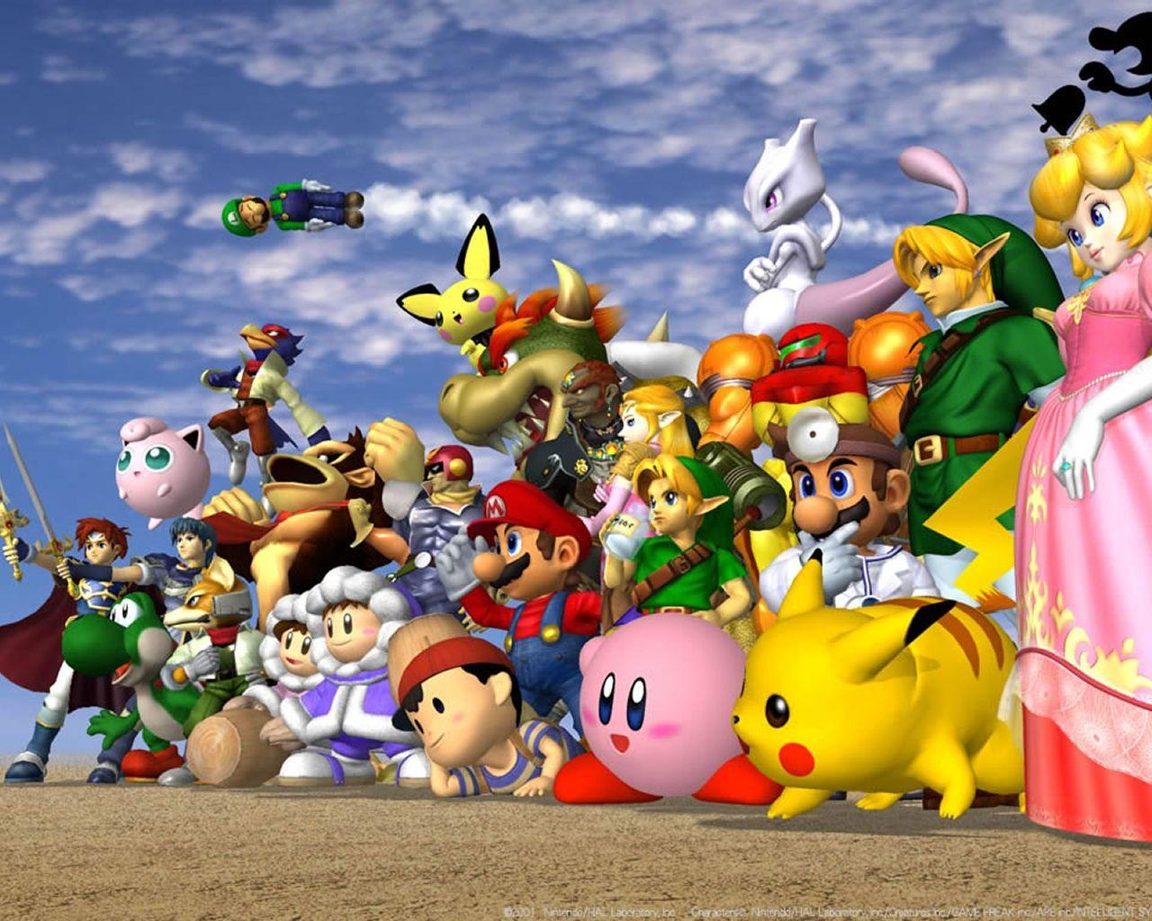 1280x1024 Super Smash Bros. Melee Wallpaper (1280 x 1024 Pixels)