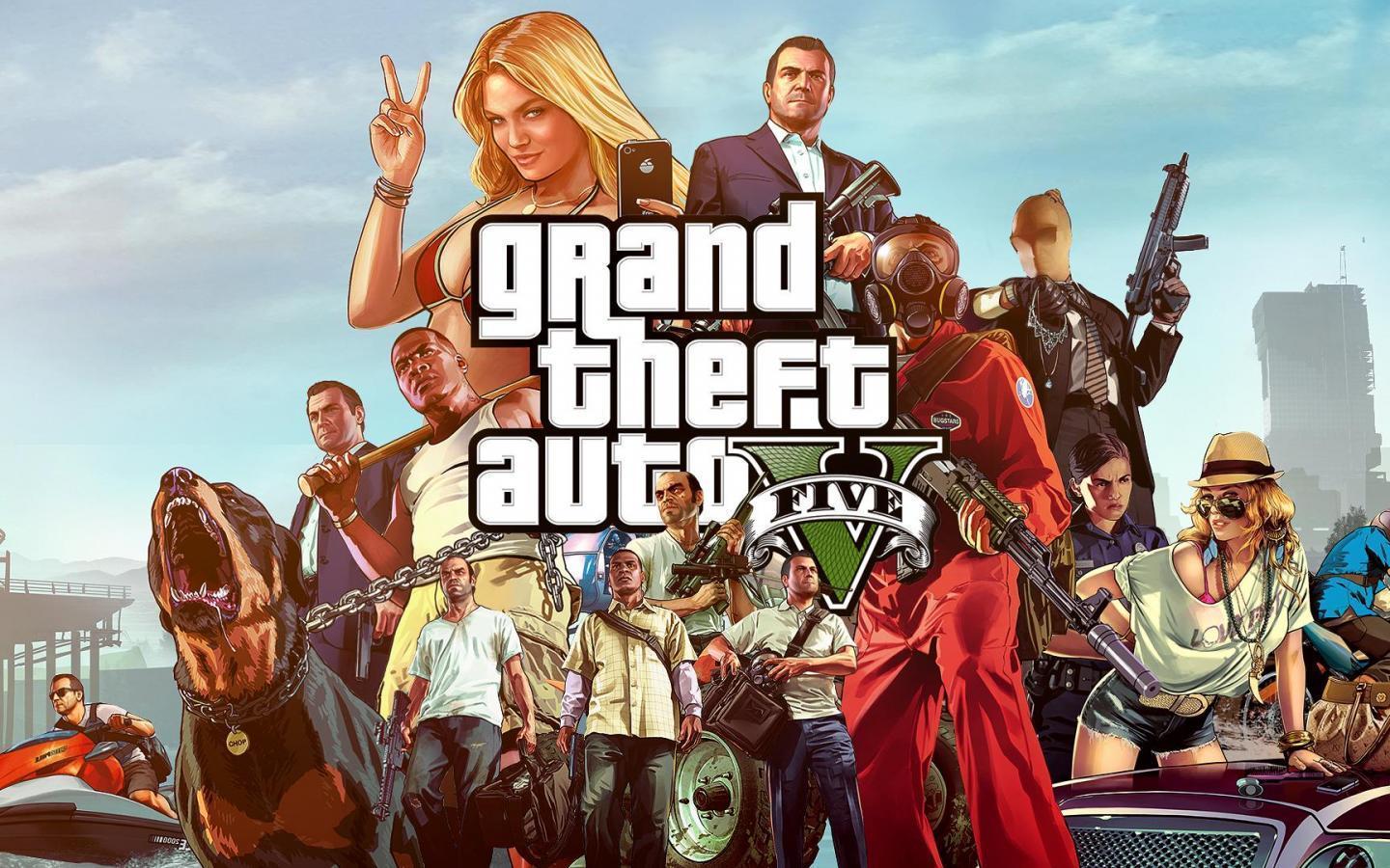 Hình nền Grand Theft Auto V 1440x900