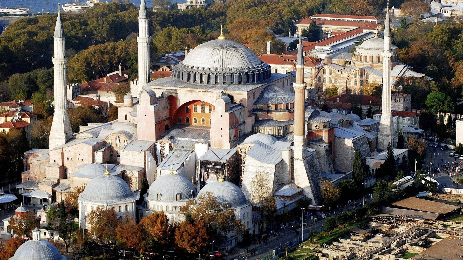 1920x1080 Hagia Sophia Wallpaper