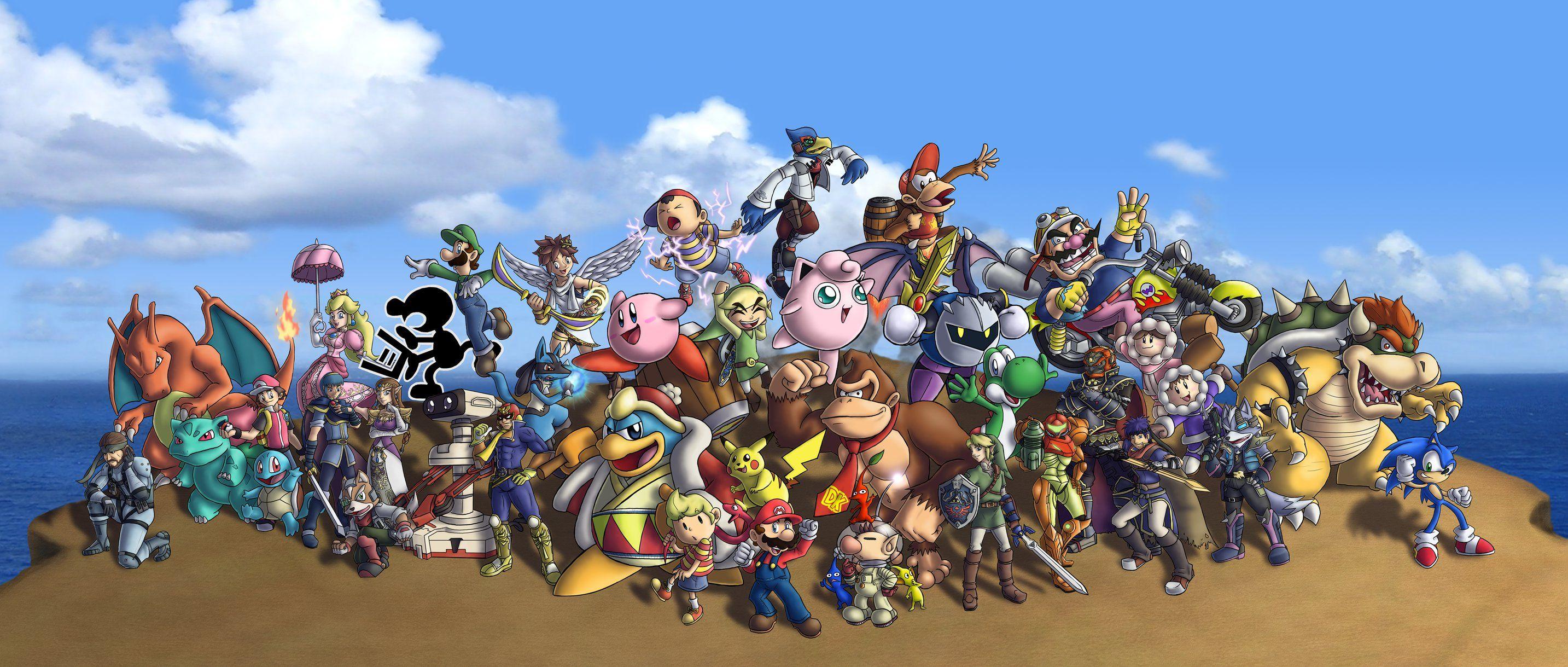 2867x1219 Super Smash Bros. Brawl
