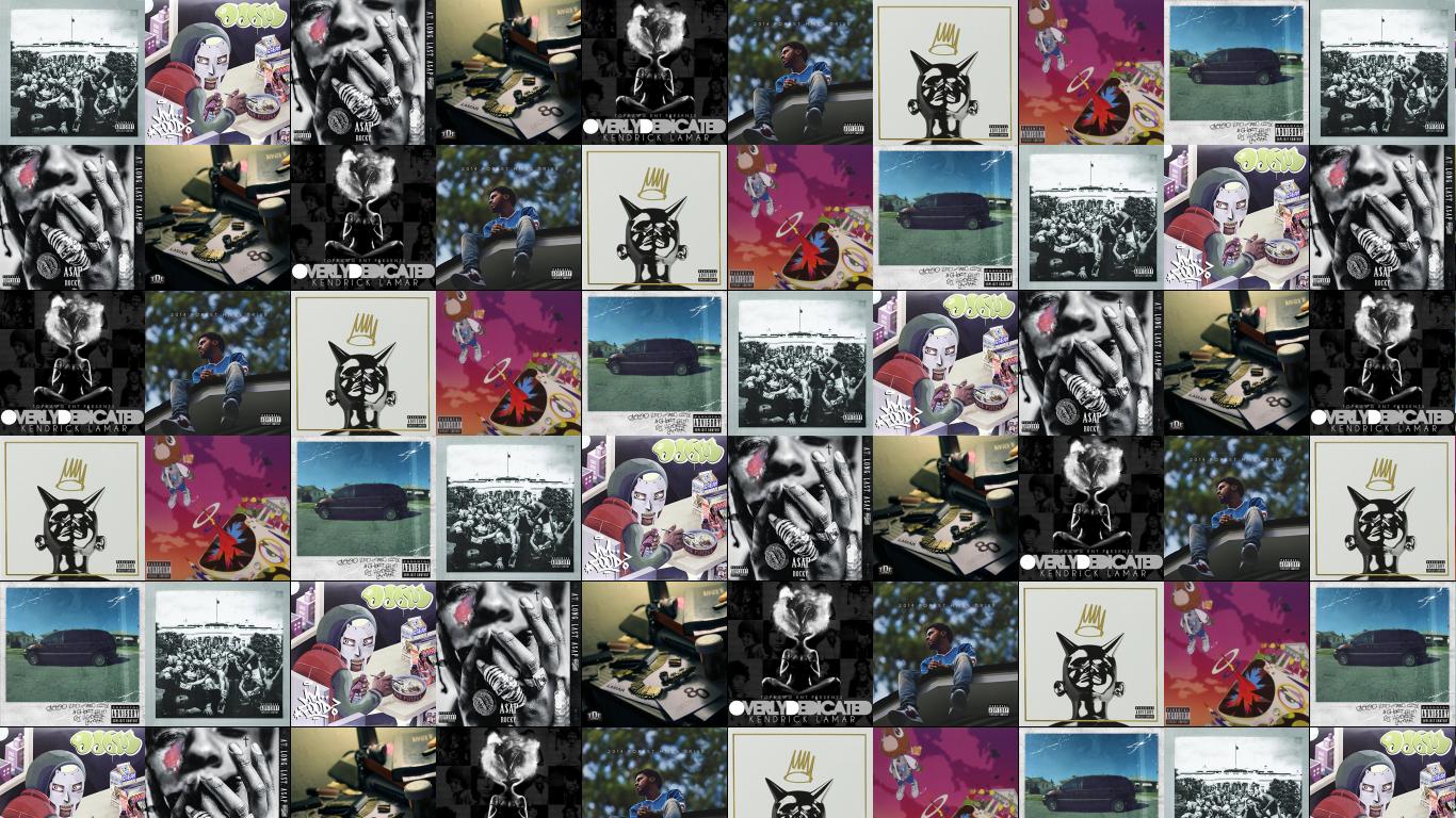 1366x768 Kendrick Lamar Album Wallpaper
