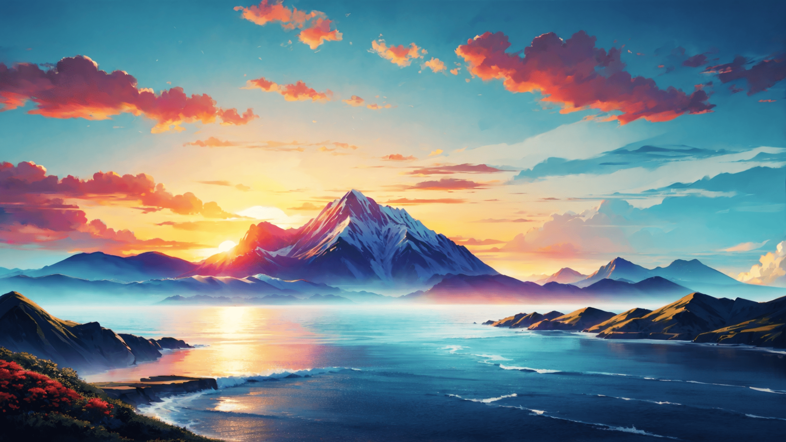 2560x1440 Sunrise HD Wallpaper and Background