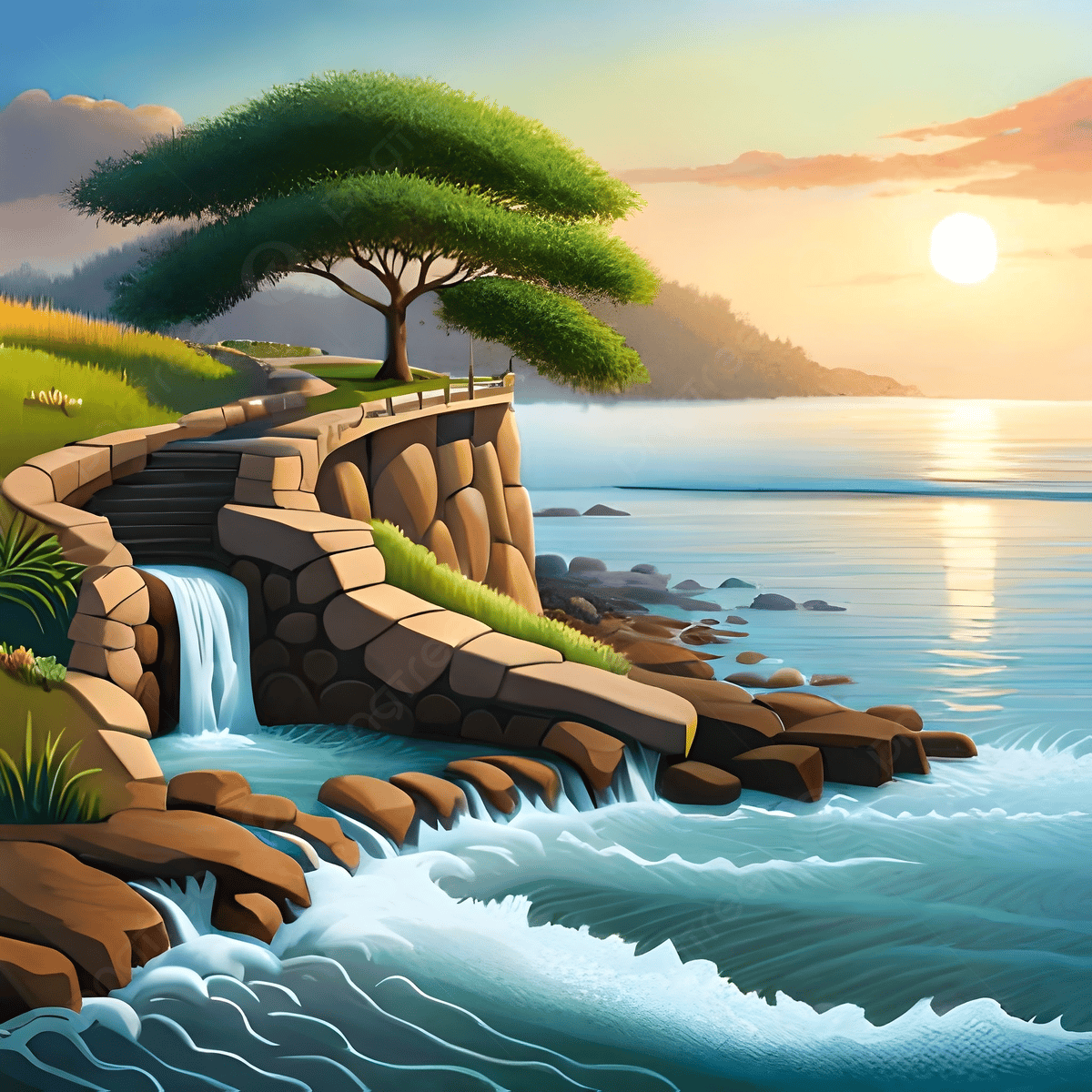 Sunrise Painting Wallpapers - Top Free Sunrise Painting Backgrounds