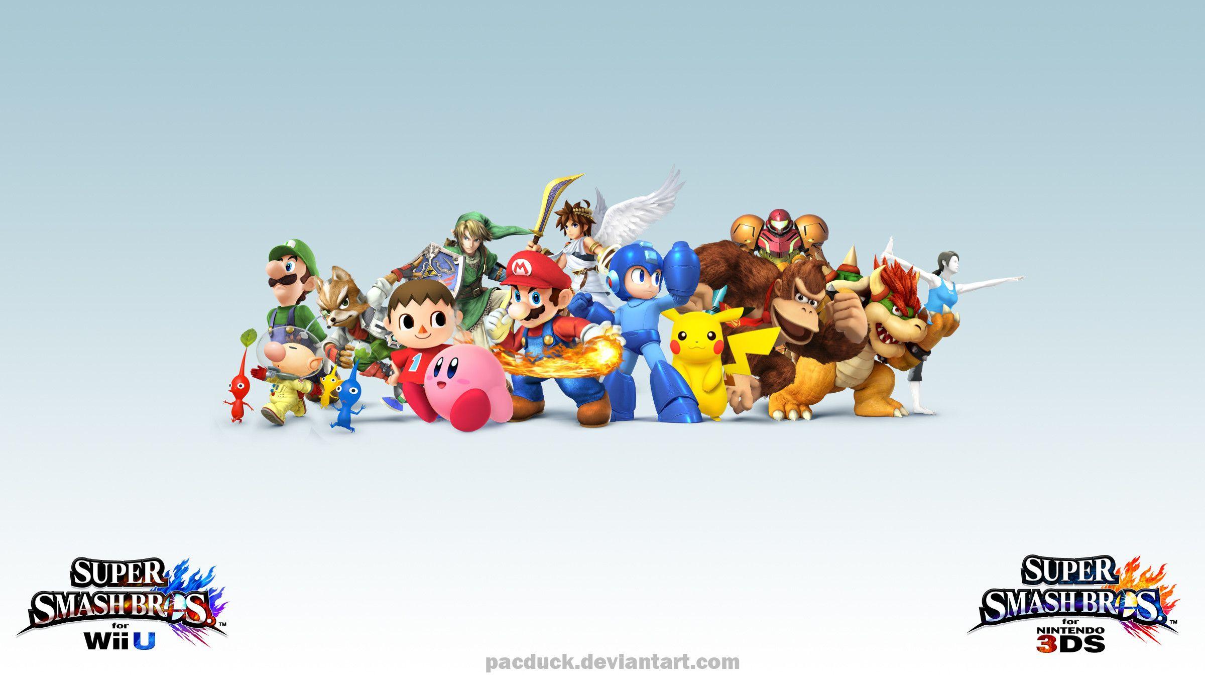2400x1350 Super Smash Brothers Wallpaper