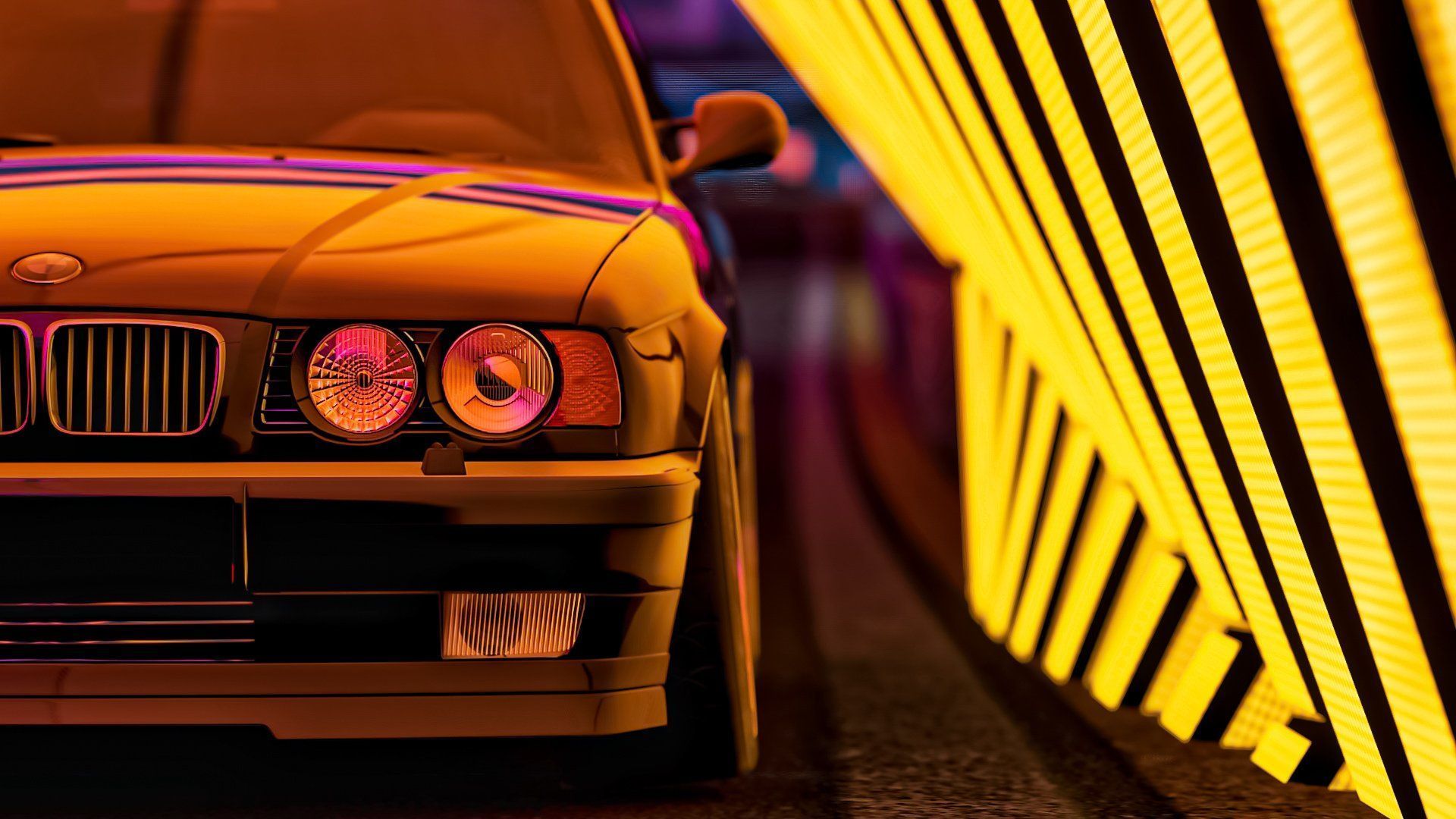1920x1080 Neon BMW [1920 x 1080]