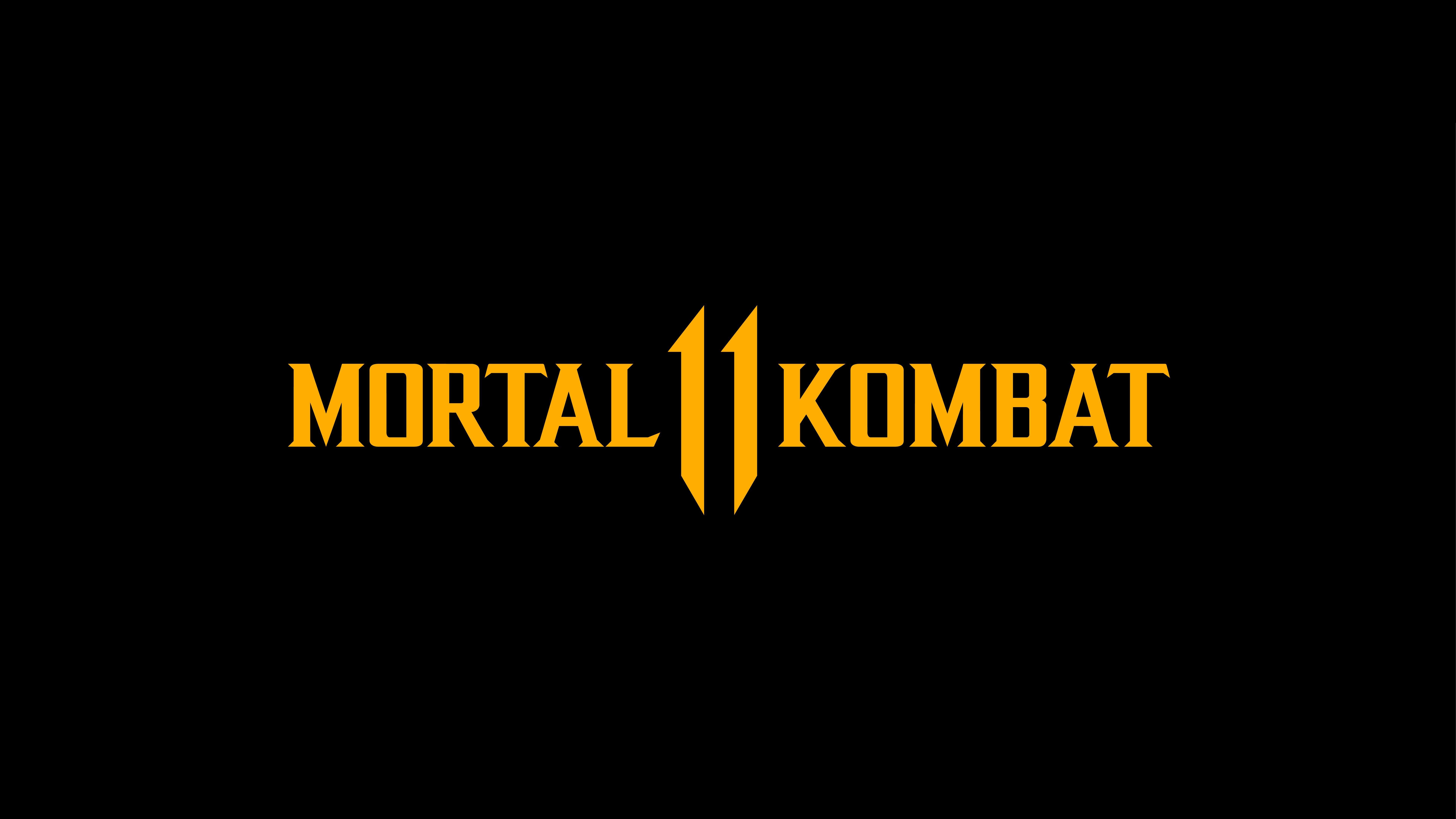 7680x4320 Mortal Kombat 11 Logo Wallpaper 8k Ultra HD