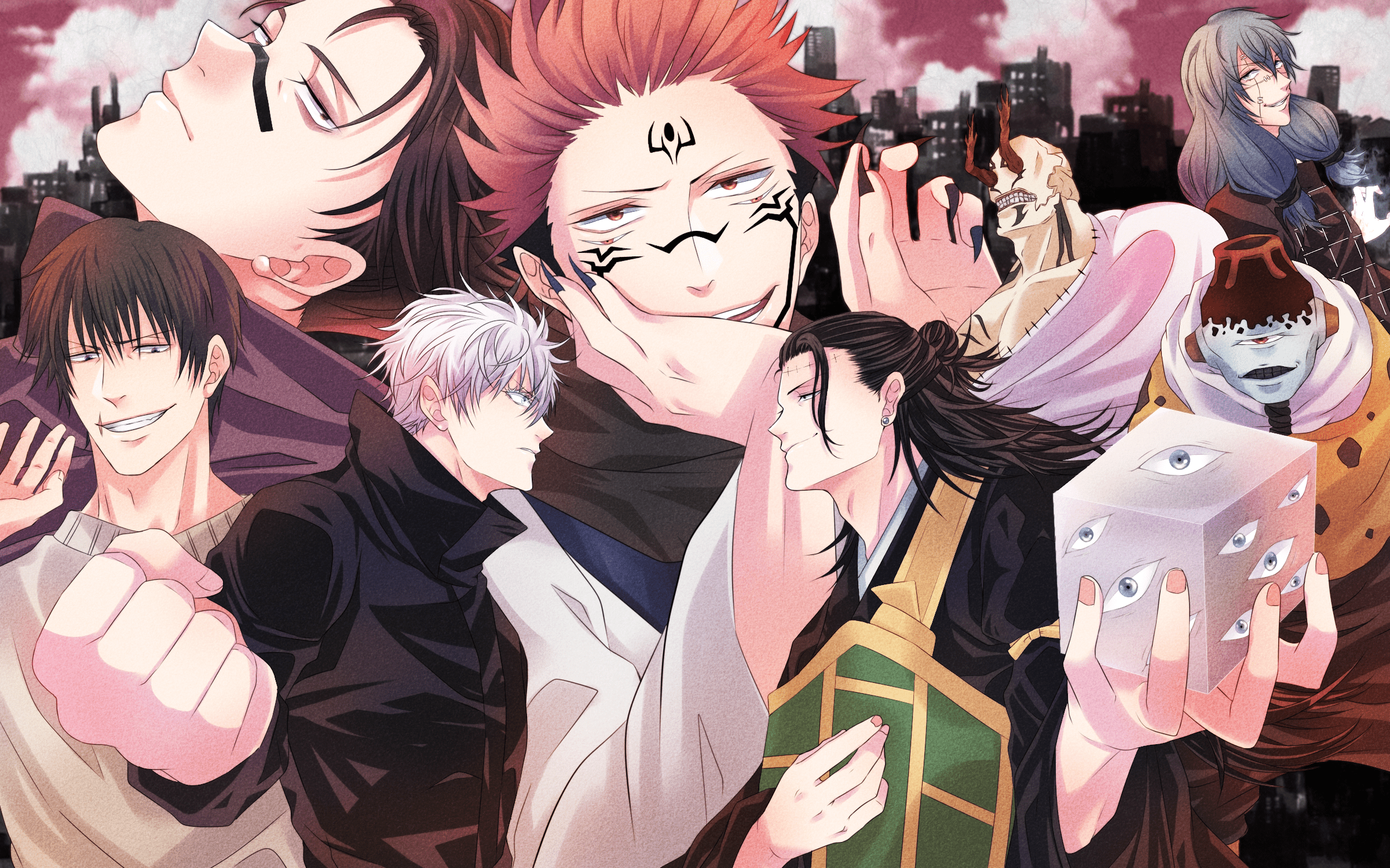 2400x1500 Anime Jujutsu Kaisen HD Wallpaper by ゆ～しん