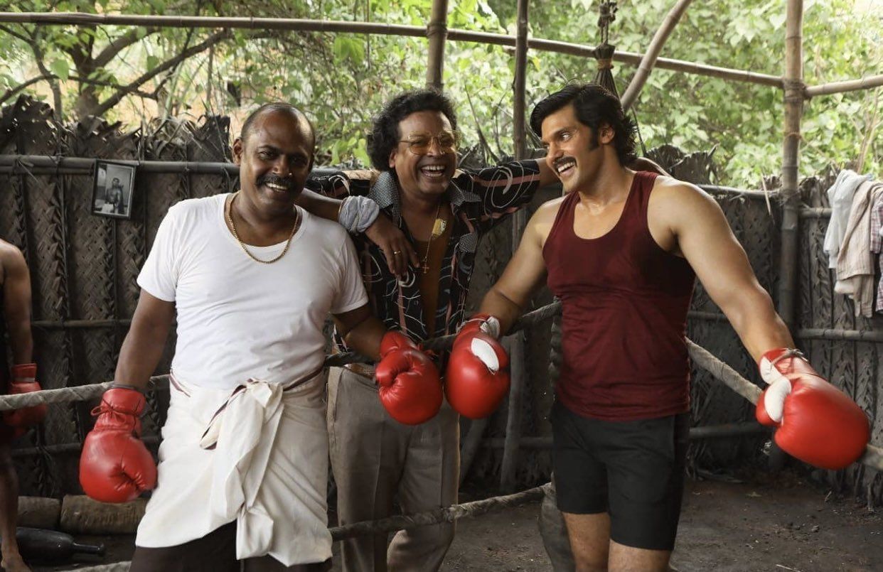 1242x805 Sarpatta Parambarai Movie HD Image. Arya