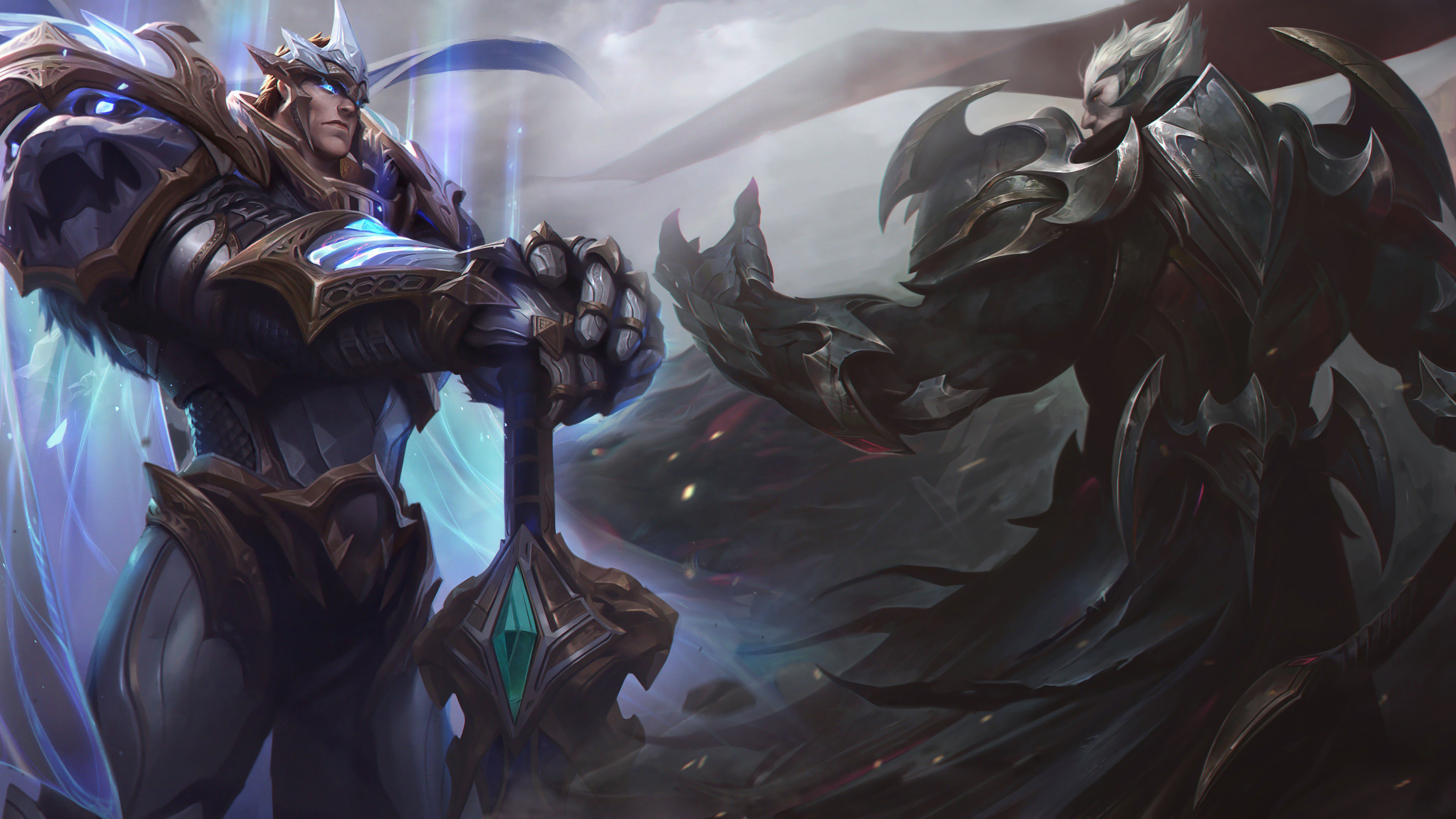 7680x4320 God King Darius Wallpaper