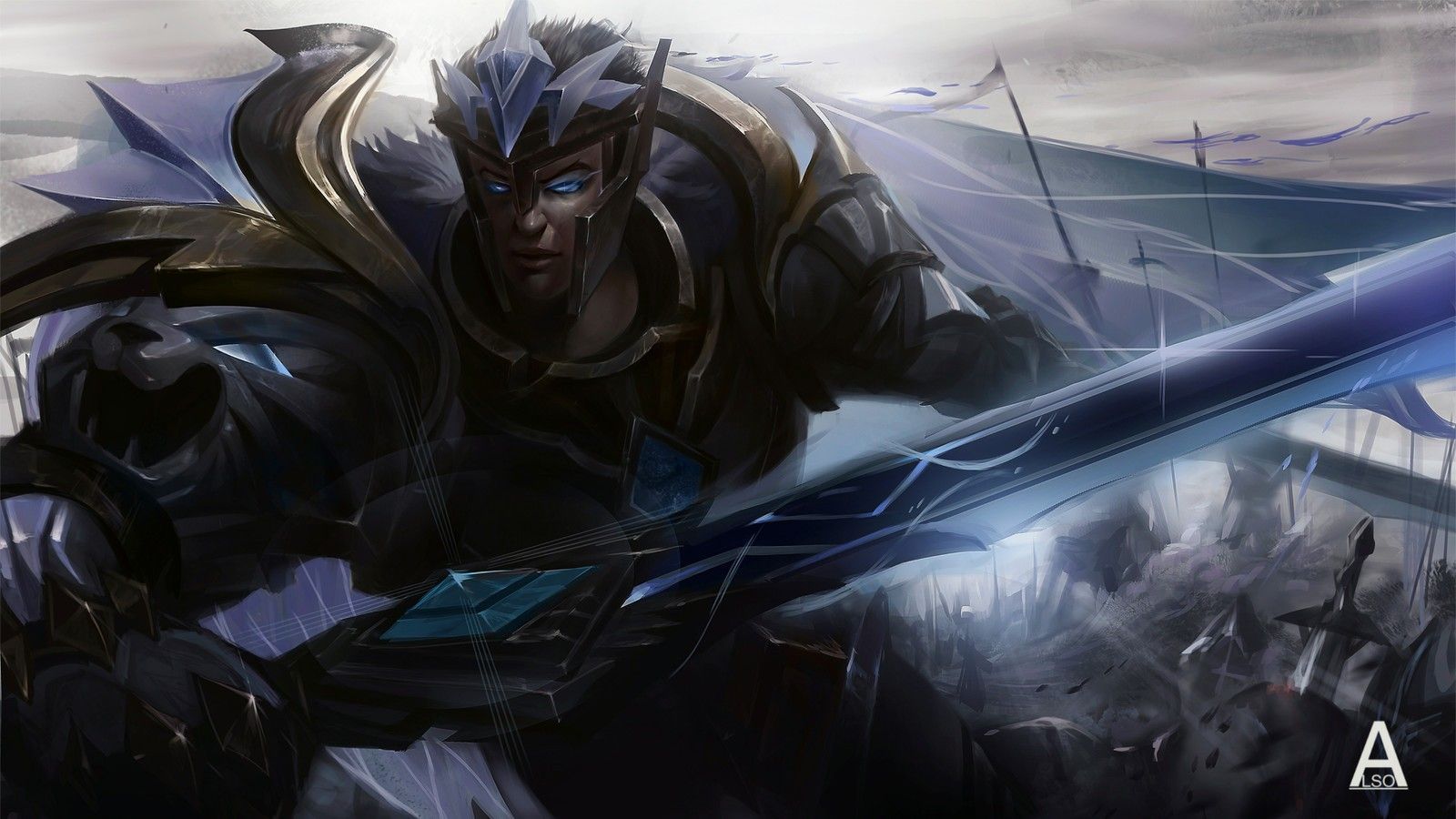 1600x900 God King Garen. League of legends, League of legends game, Symbiotes marvel