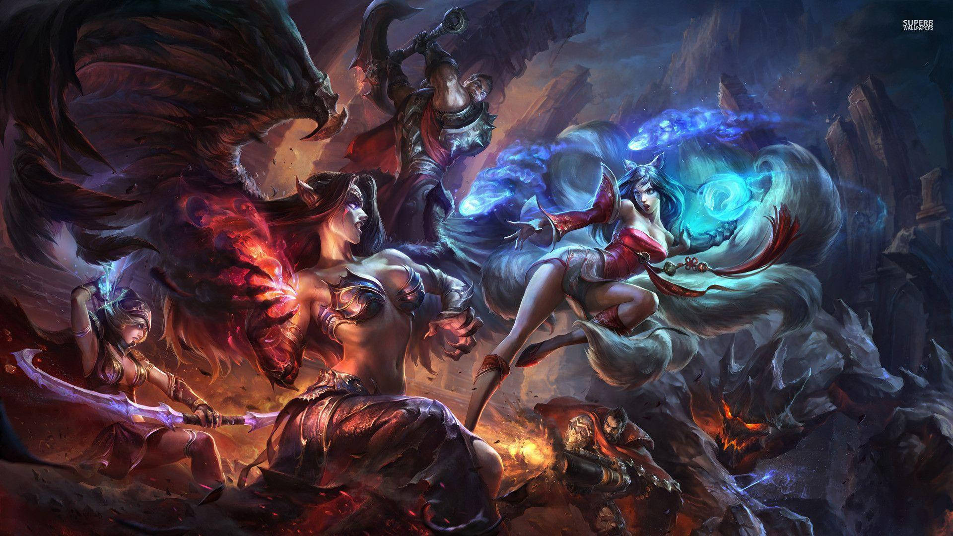 1920x1080 Download Be the King or Queen of League of Legends Wallpaper