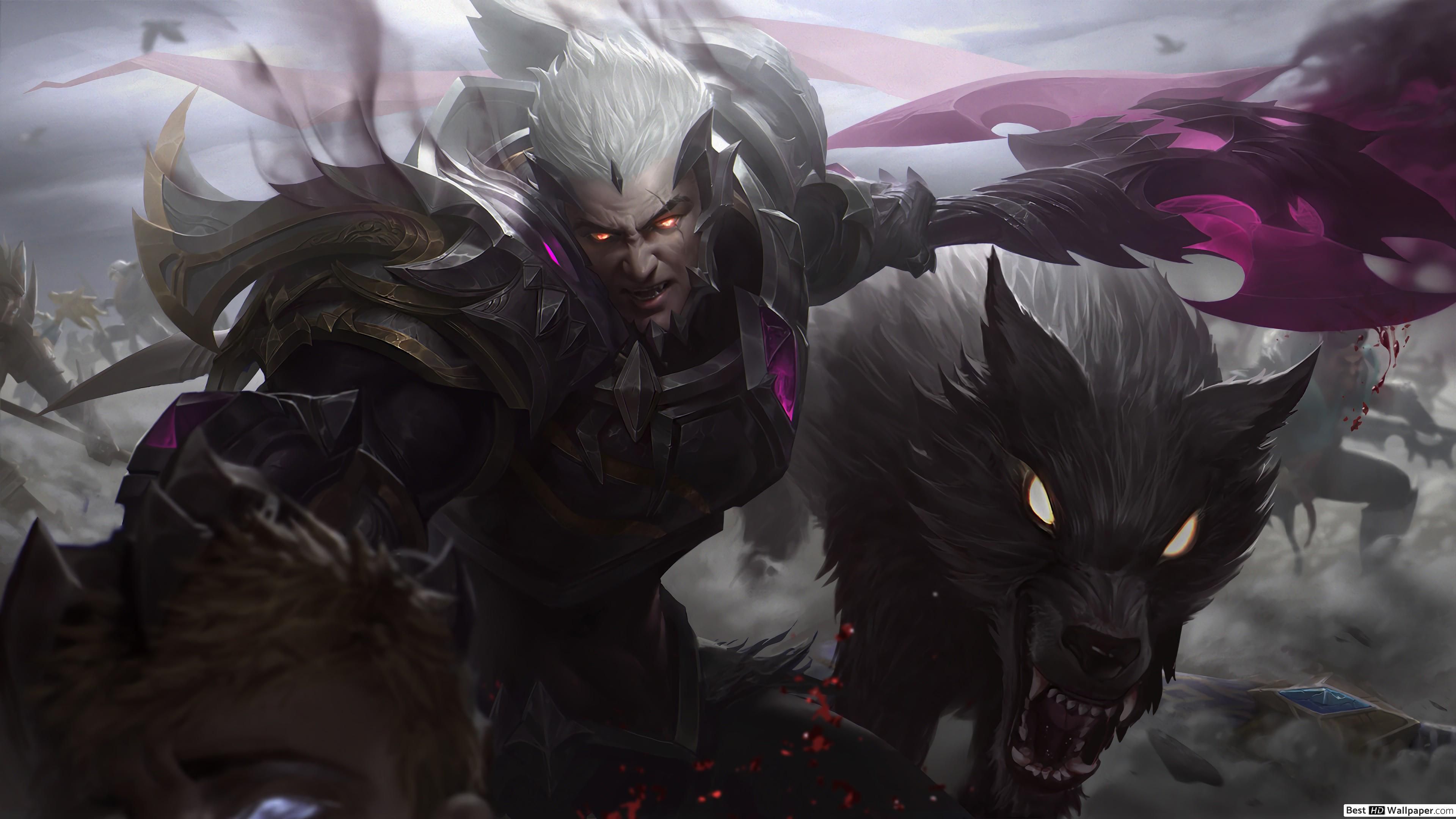 3840x2160 Godking Darius League Of Legends Loading Screen
