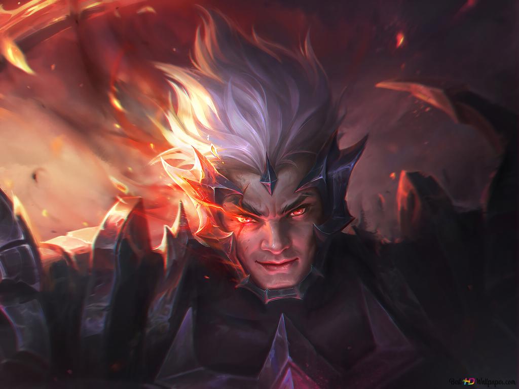 1024x768 God King 'Darius' of Legends (LOL) 4K wallpaper download