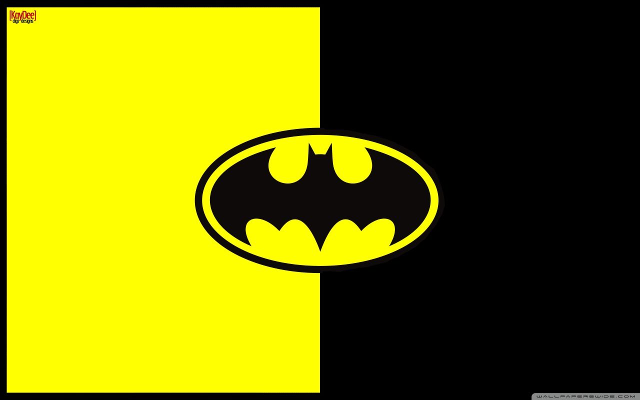 1280x800 Batman Logo Illustration Ultra HD Desktop Background Wallpaper for : Widescreen & UltraWide Desktop & Laptop