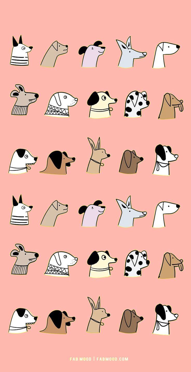 736x1436 cute wallpaper for dog lovers. Cute wallpaper, Cute wallpaper for phone, Pink wallpaper iphone