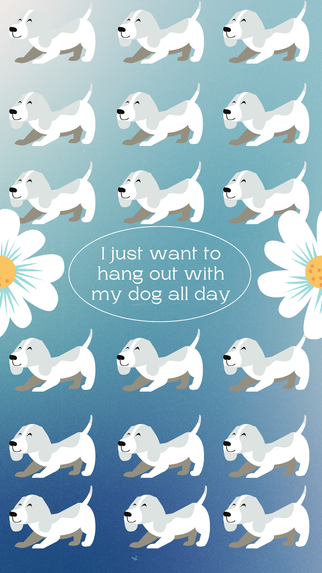 1080x1920 Free Dog Lover Phone Background