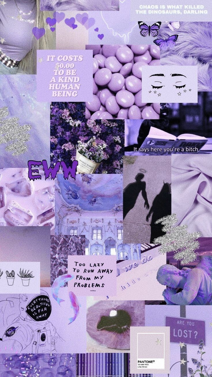 Lavender Collage Wallpapers - Top Free Lavender Collage Backgrounds ...