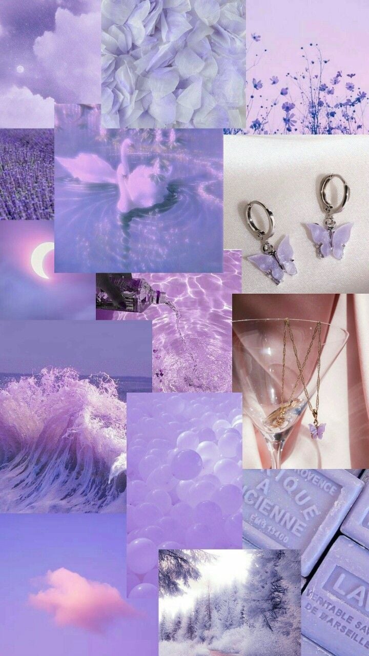 Lavender Collage Wallpapers - Top Free Lavender Collage Backgrounds ...