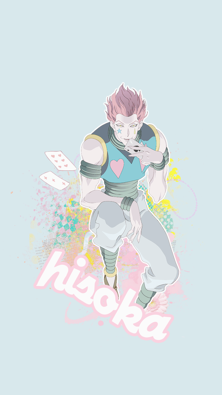 750x1334 shuuzous: Hunter x Hunter Wallpaper: Hisoka Set. : luminous ;