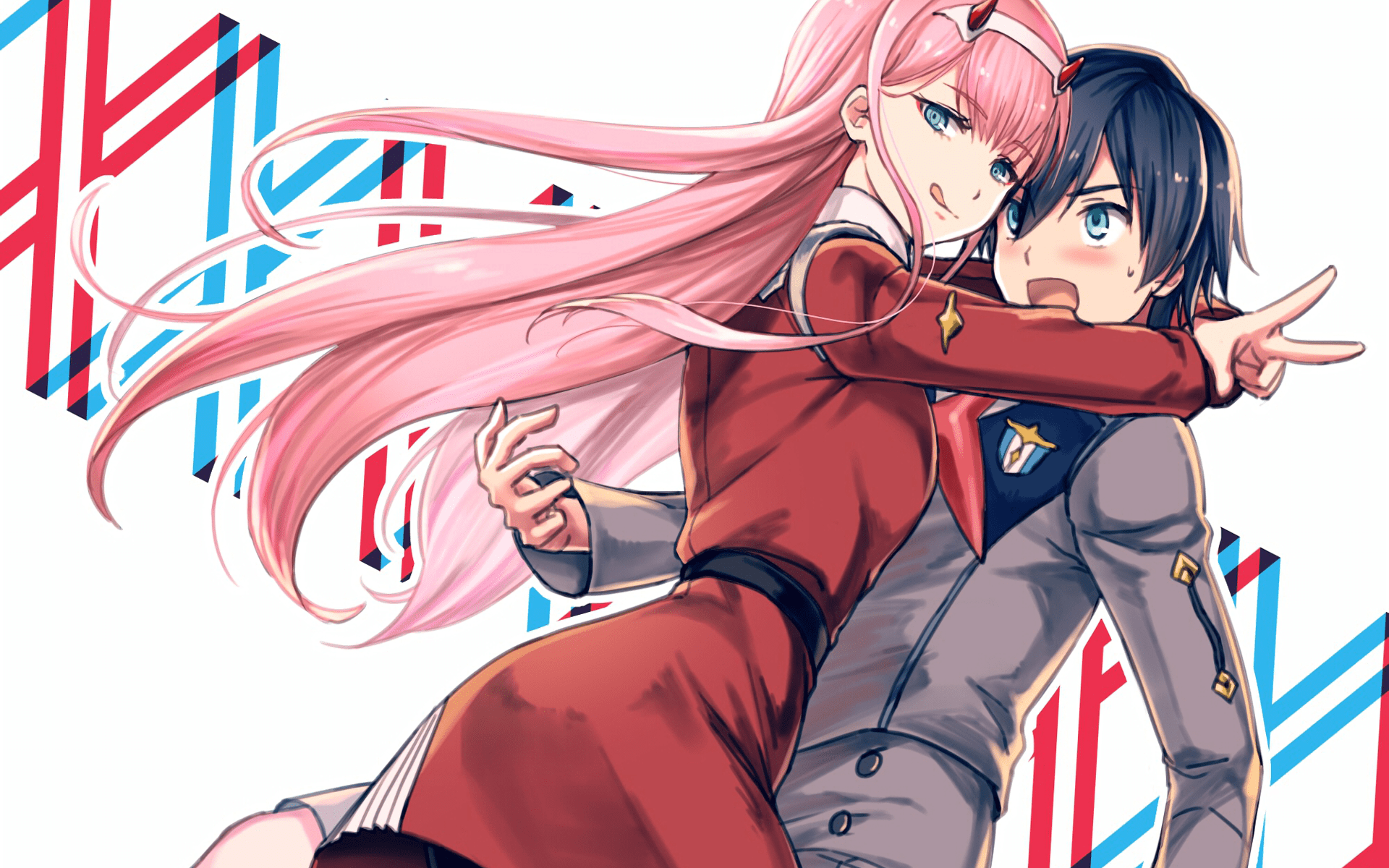 Zero two hiro wallpaper by Kamishir0 - Download on ZEDGE™ | b37d