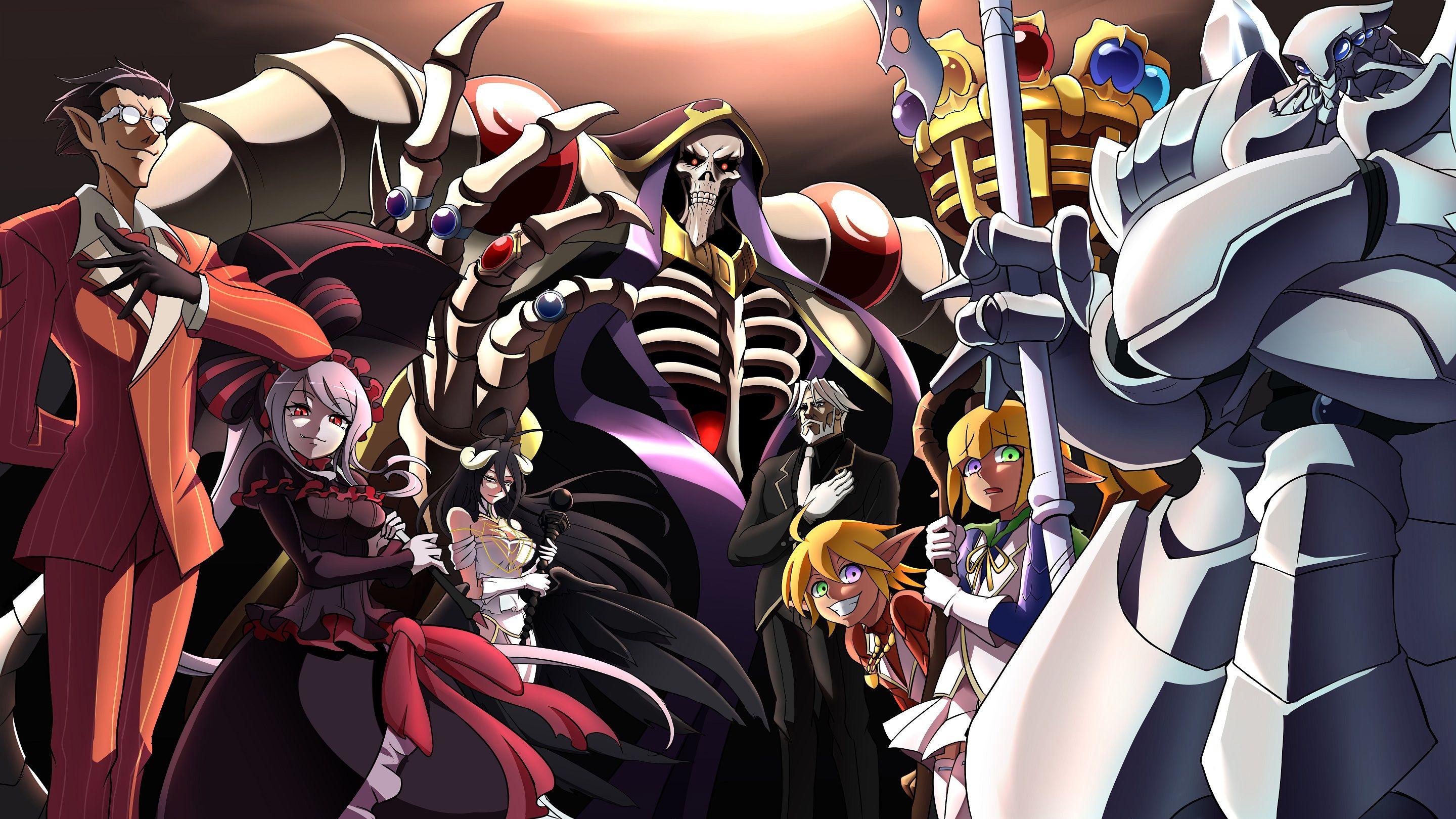 Overlord Anime Wallpapers Top Free Overlord Anime Backgrounds Wallpaperaccess