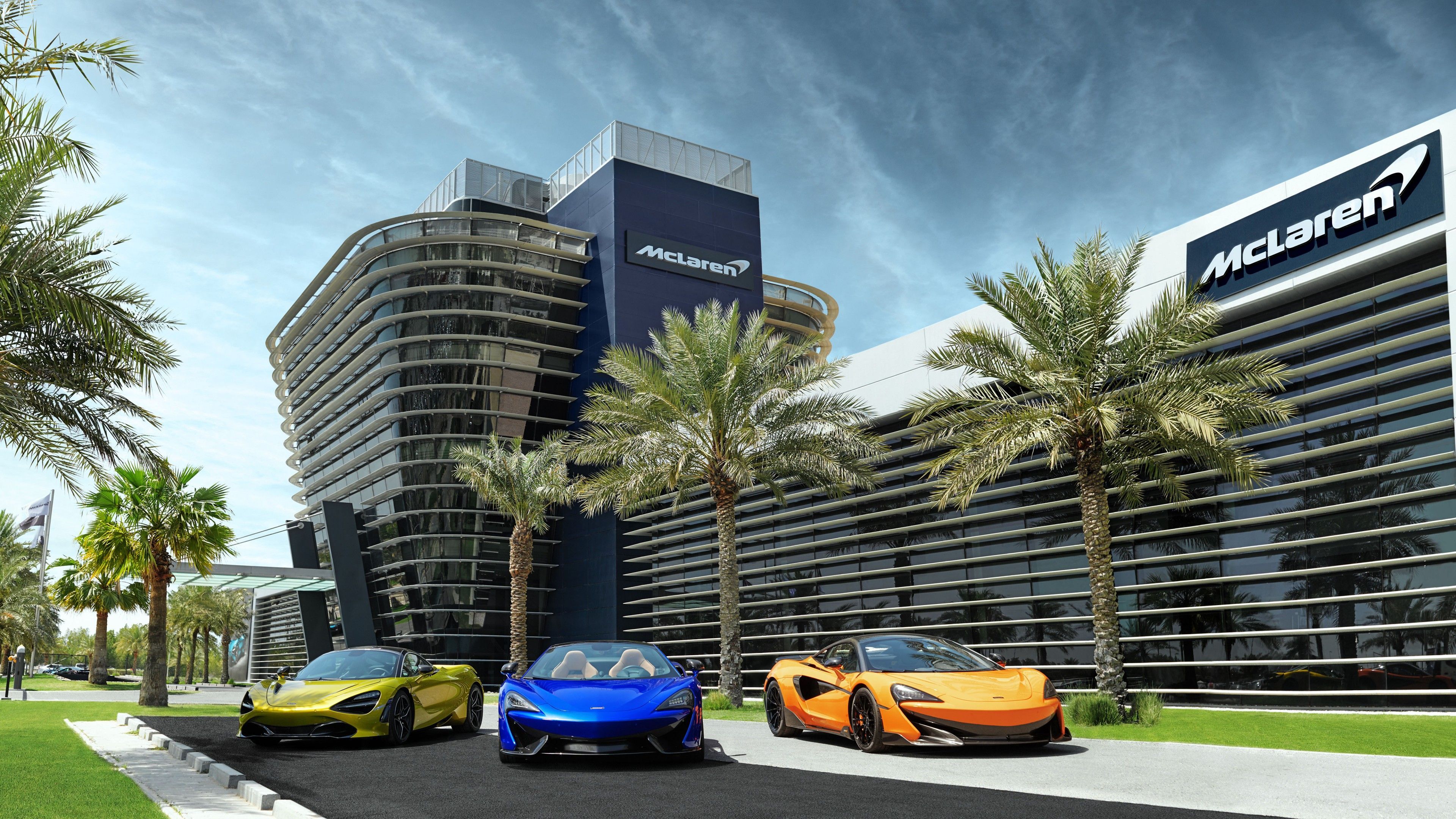 3840x2160 McLaren Bahrain Office 4K Wallpaper Car Wallpaper