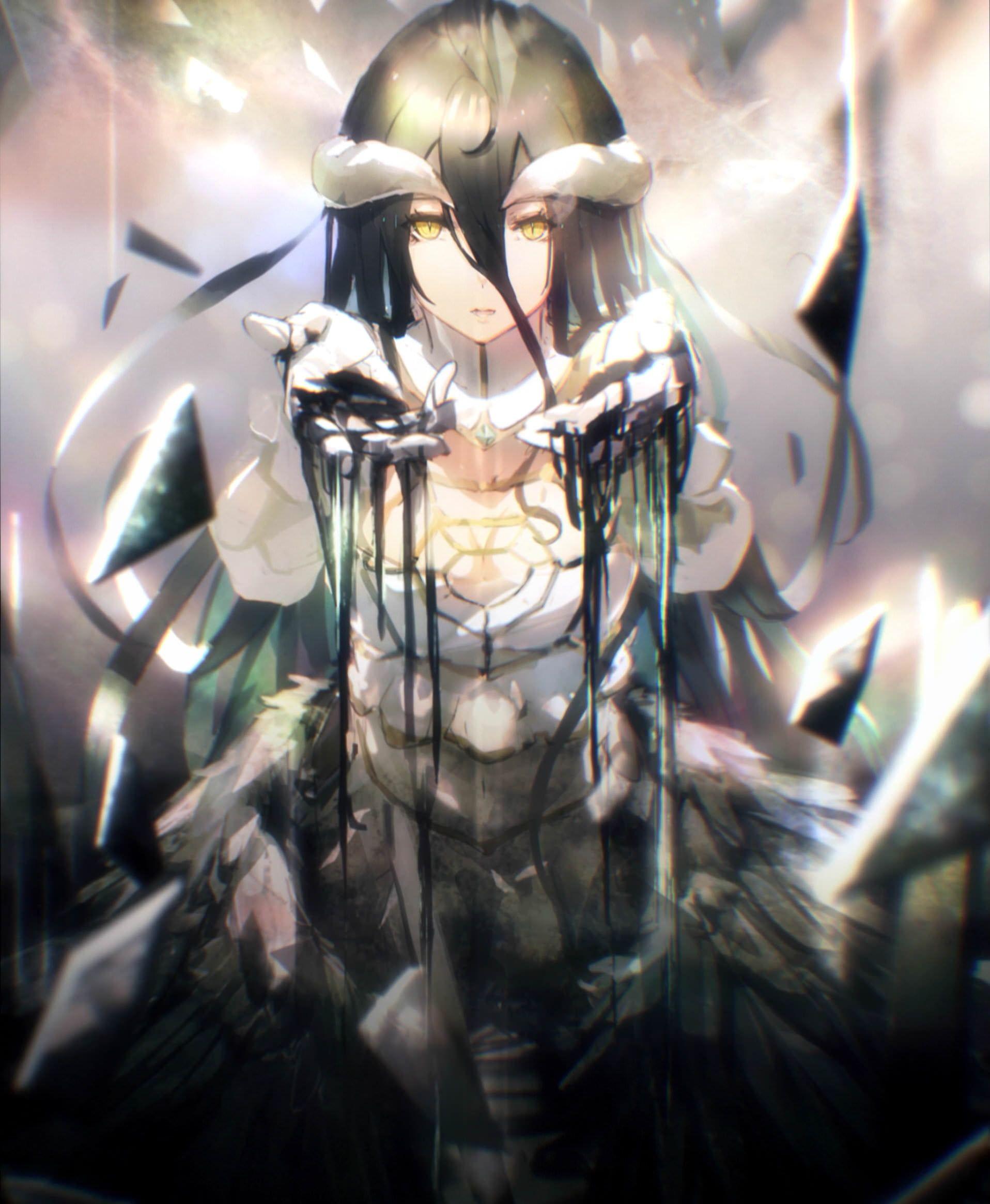 overlord anime albedo armor
