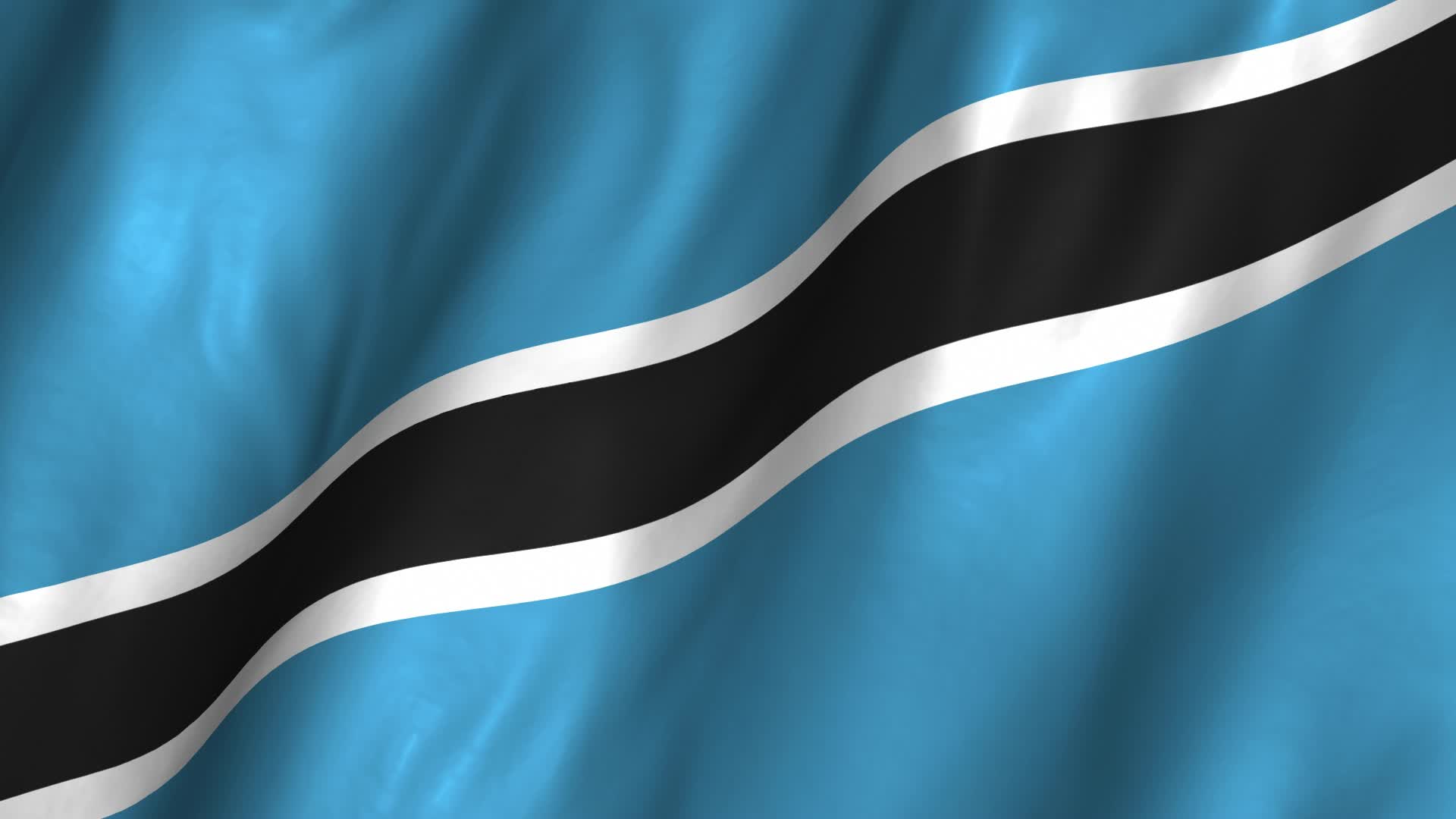1920x1080 Botswana Flag Wallpaper