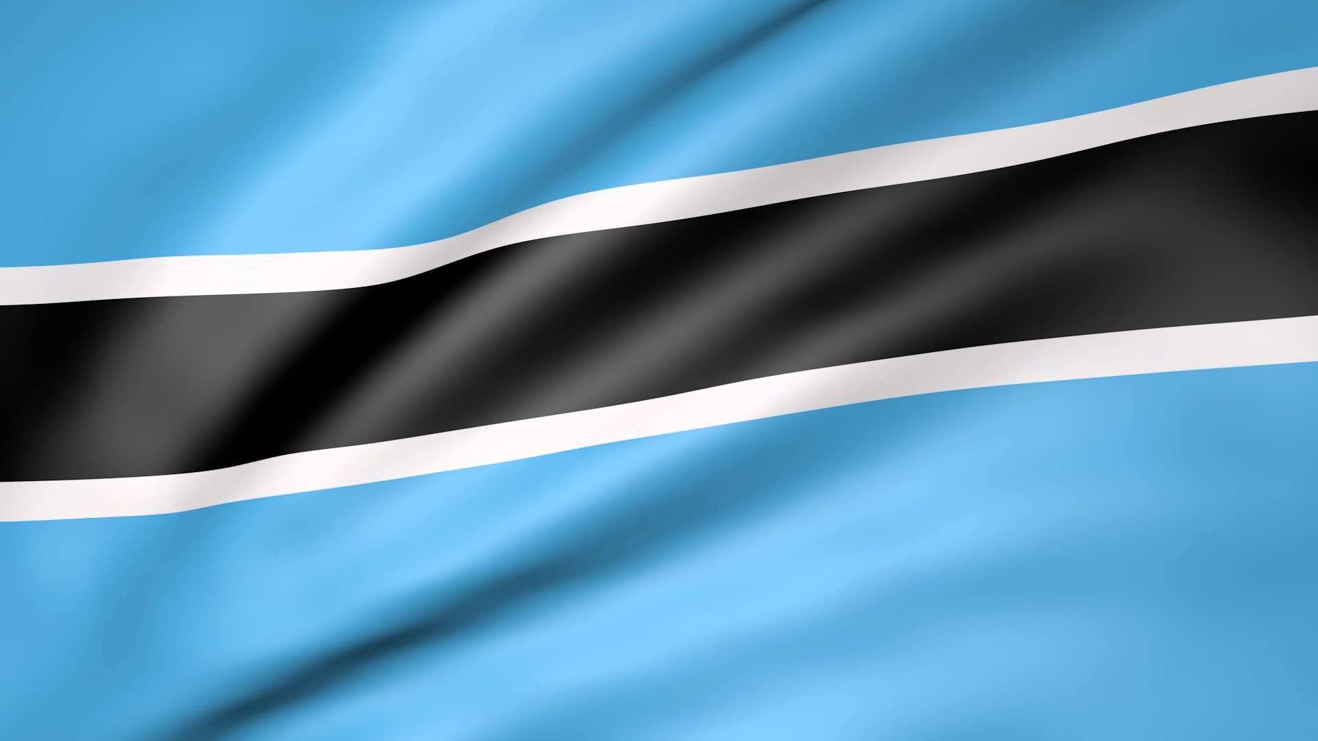 1920x1080 Botswana Flag Wallpaper