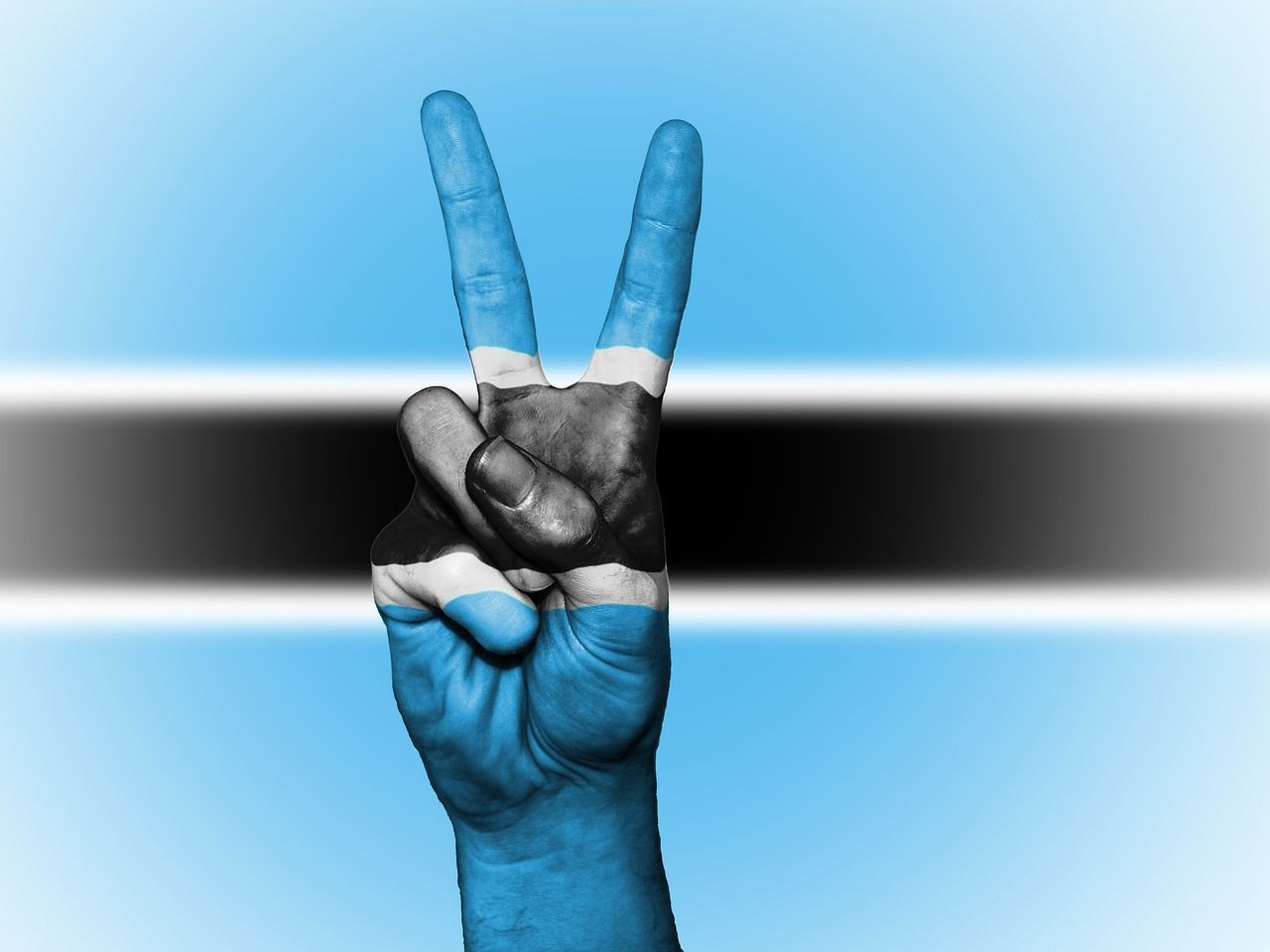 1280x960 Botswana Flag Peace