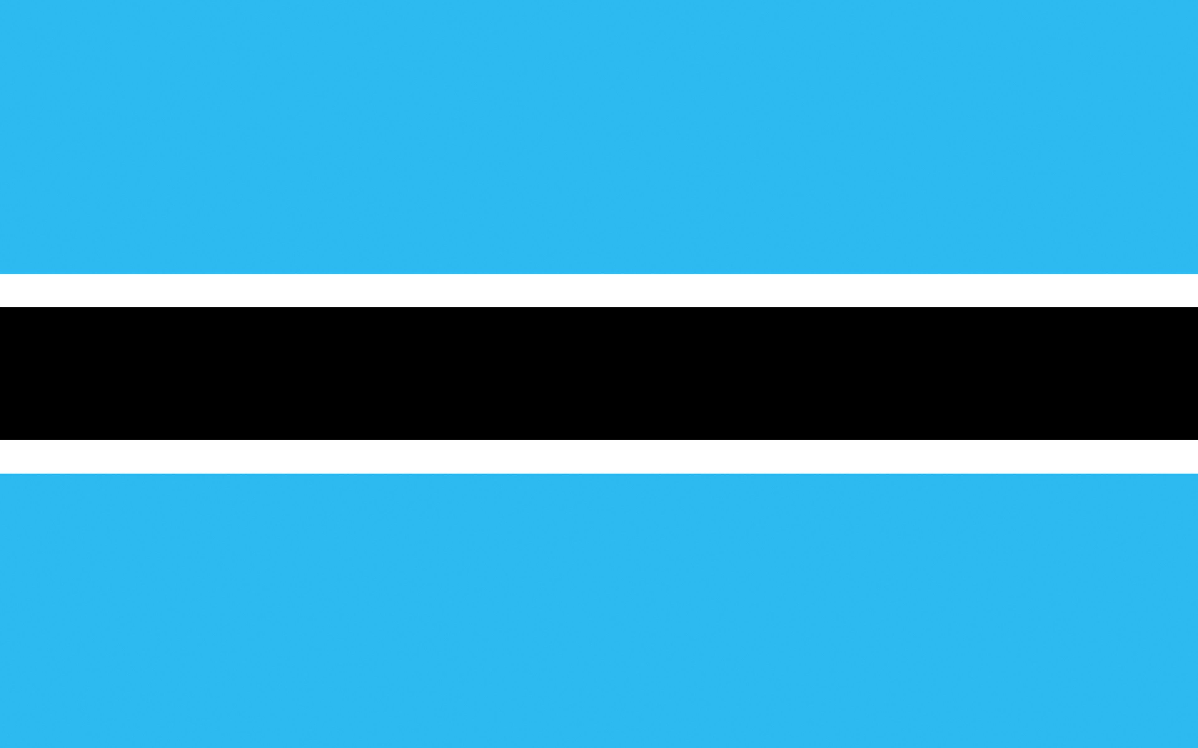 3840x2400 Wallpaper Botswana Flag Stripes 3840x2400