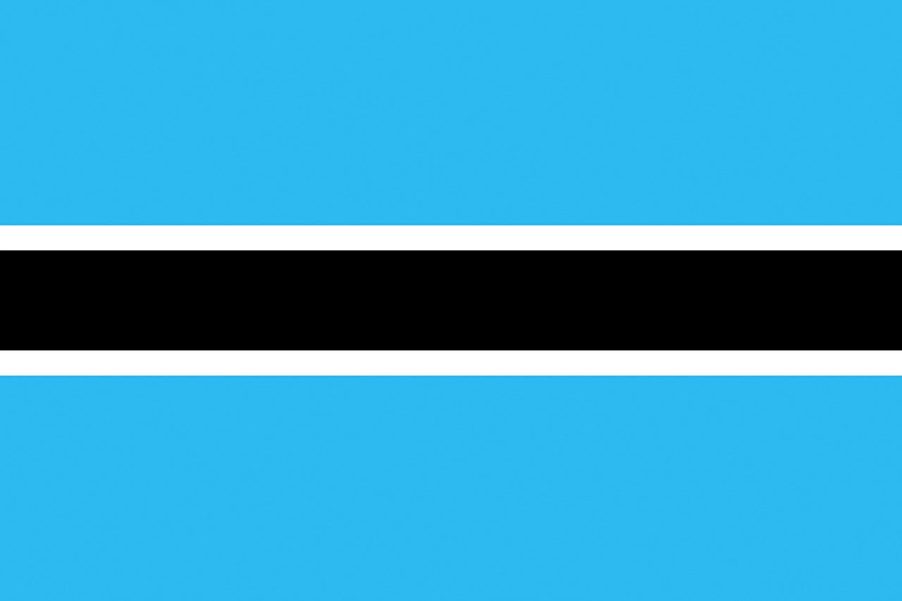 1280x853 Wallpaper Botswana Flag Stripes