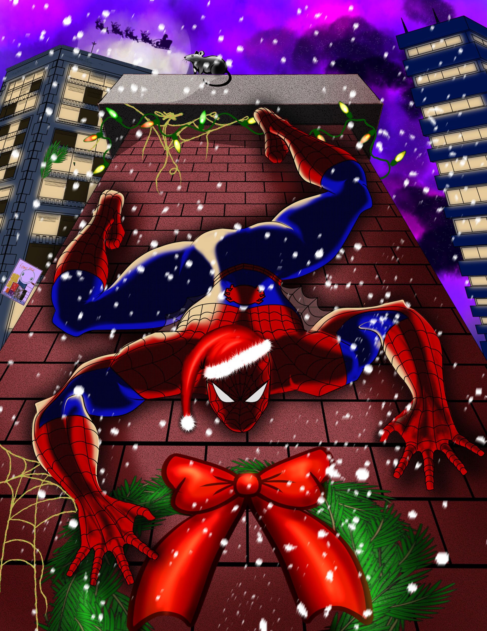 Spiderman Christmas Wallpapers - Top Free Spiderman Christmas ...